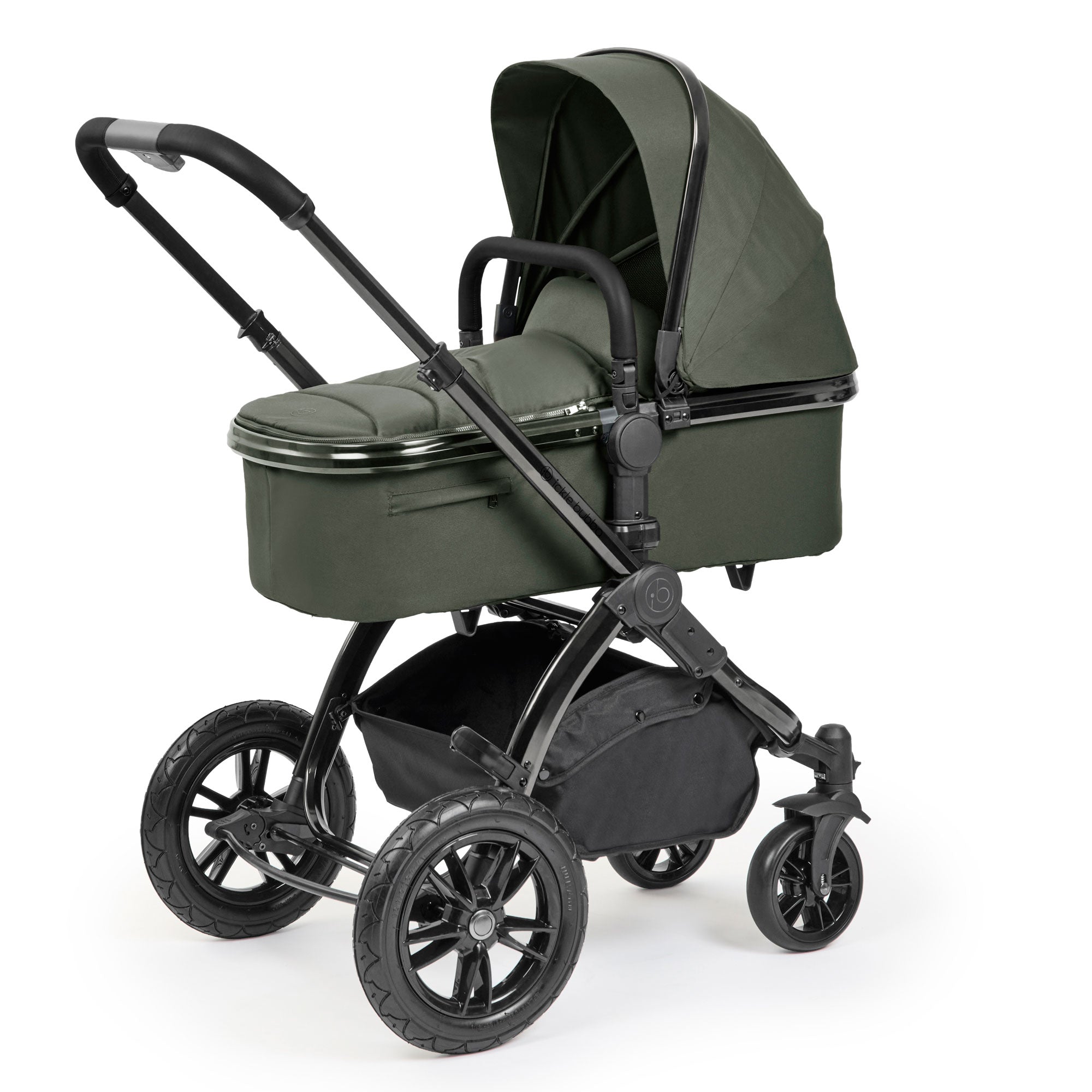 Ickle Bubba Stomp Luxe Elements Edition 15 Piece Travel System in Forest