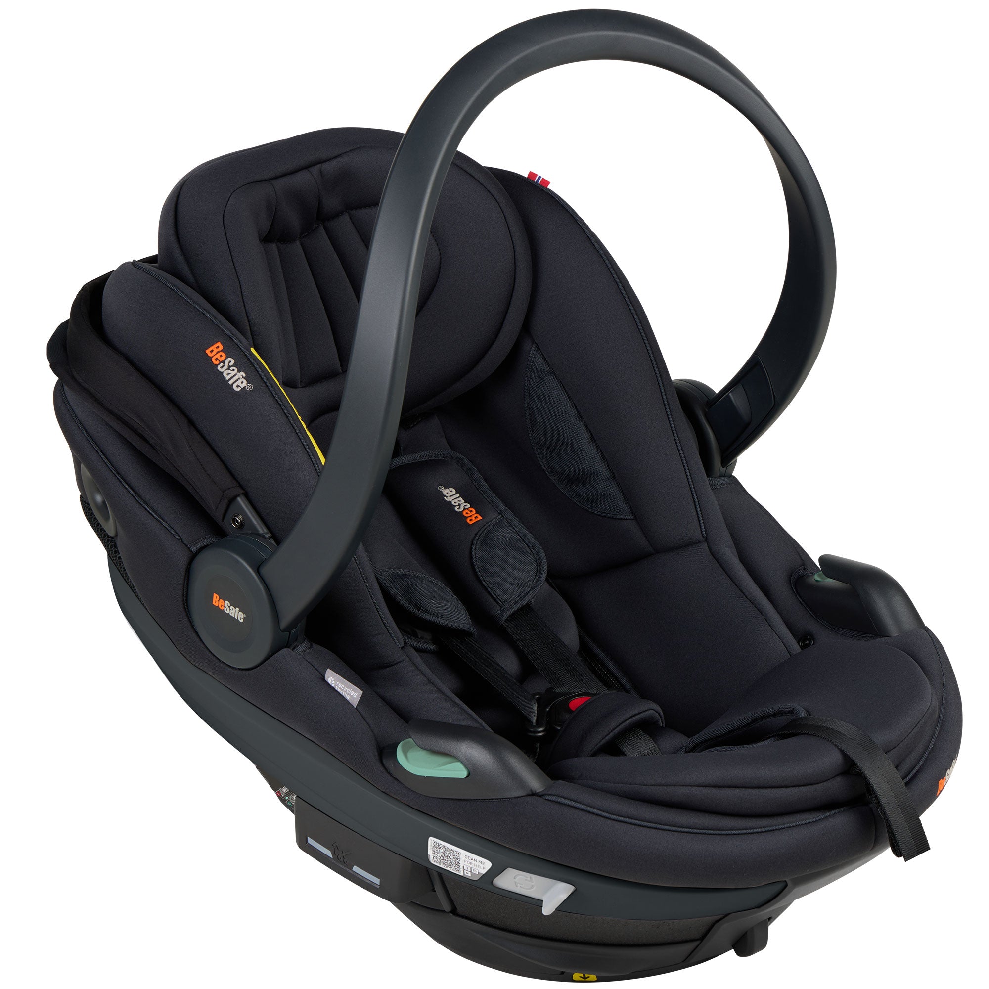 BeSafe Go Beyond 2 Car Seat in Black Soft Breeze
