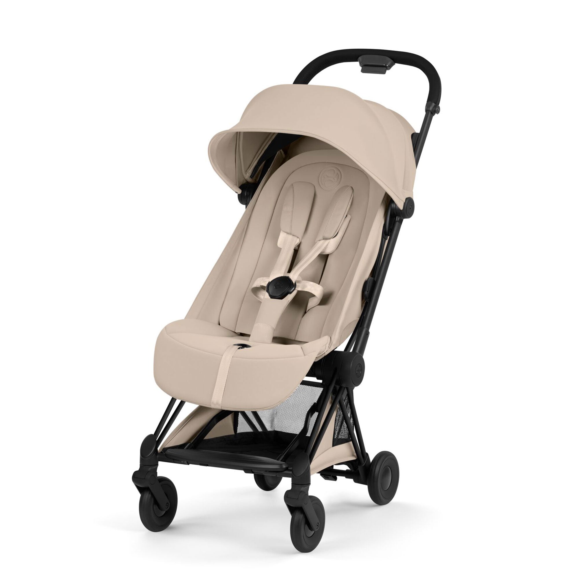 Cybex Coya Pushchair Set - Style Collection in Matt Black/Cozy Beige
