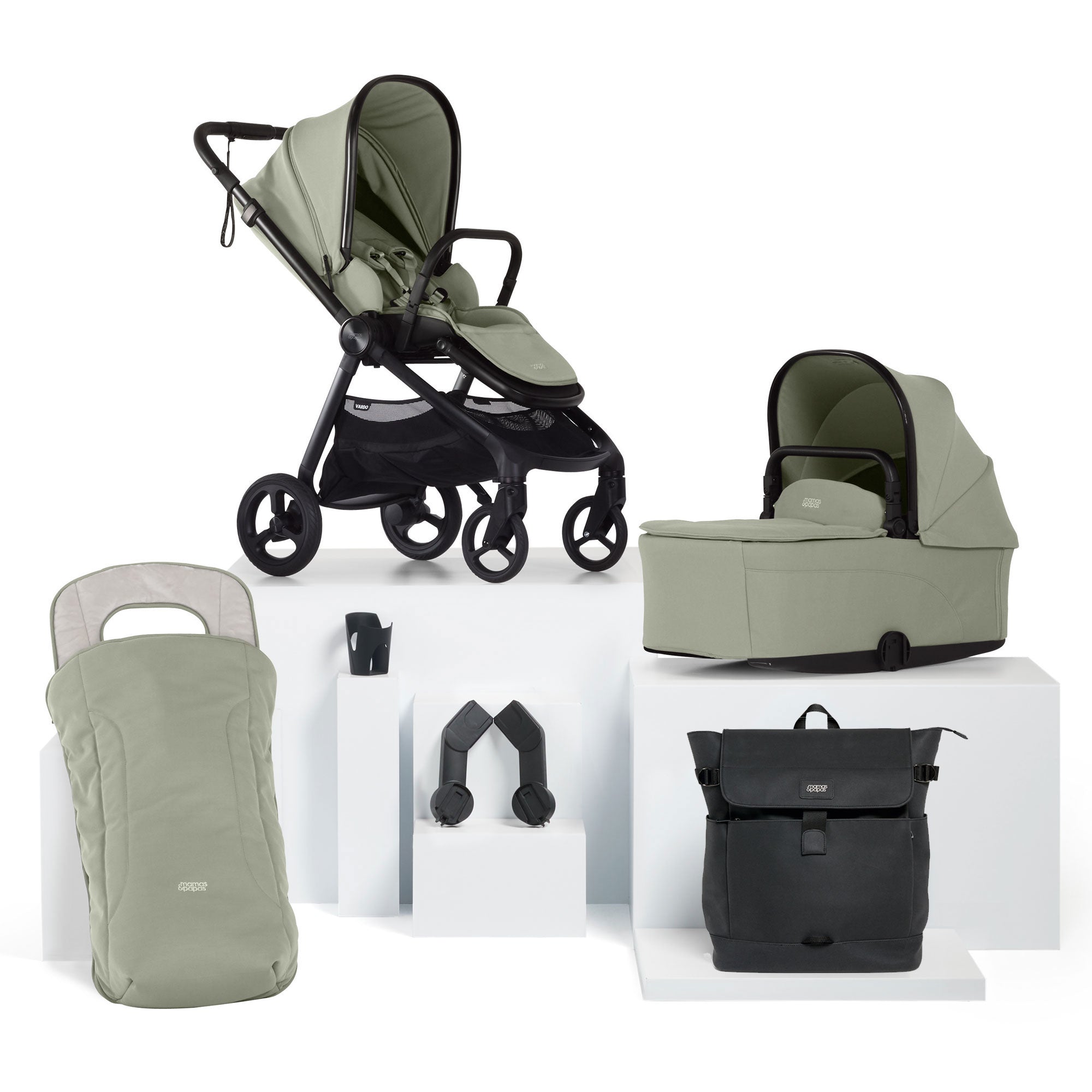 Mamas & Papas Vardo Essential Bundle in Sage