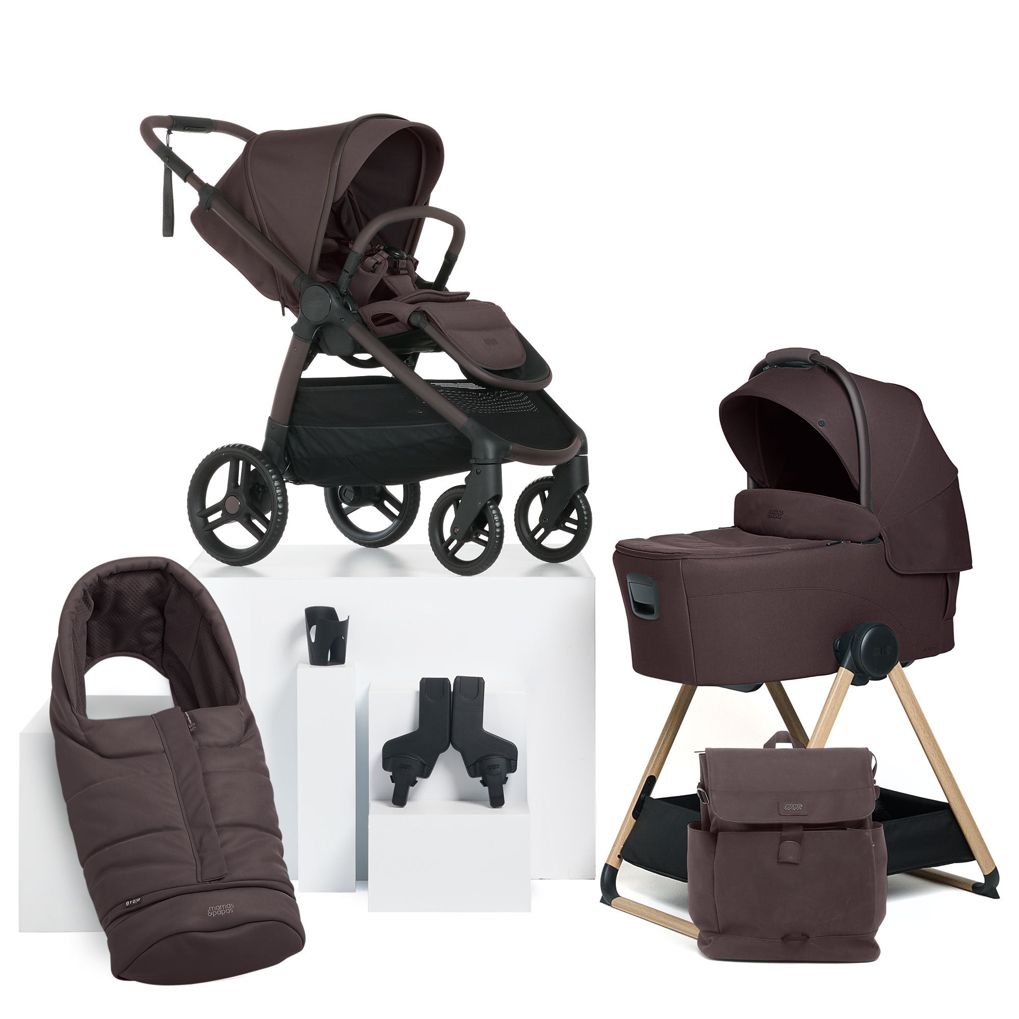 Mamas & Papas Ocarro 2 7-Piece Essentials Kit in Americano