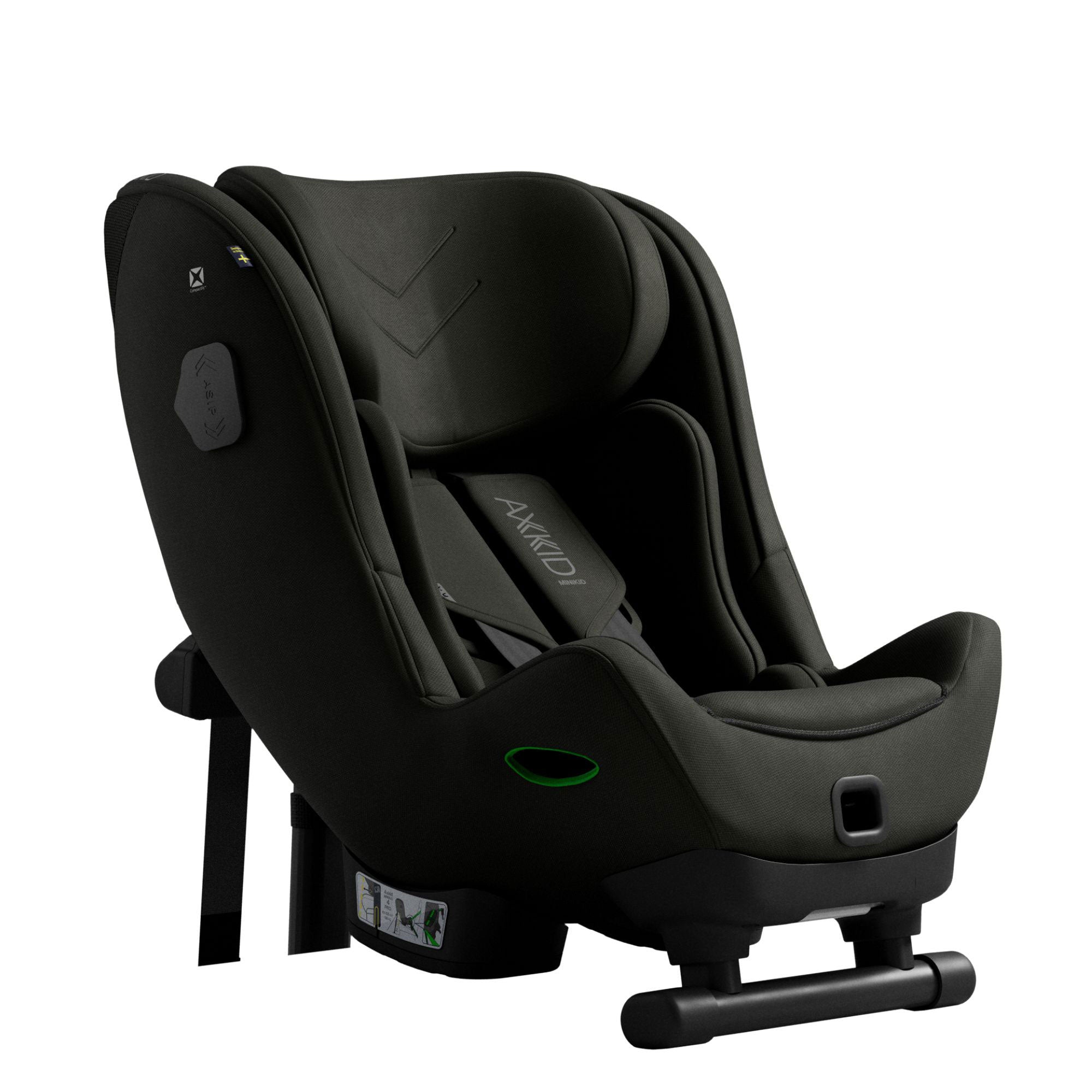 Axkid Minikid 4 Max R129 Car Seat in Forest Moss Green