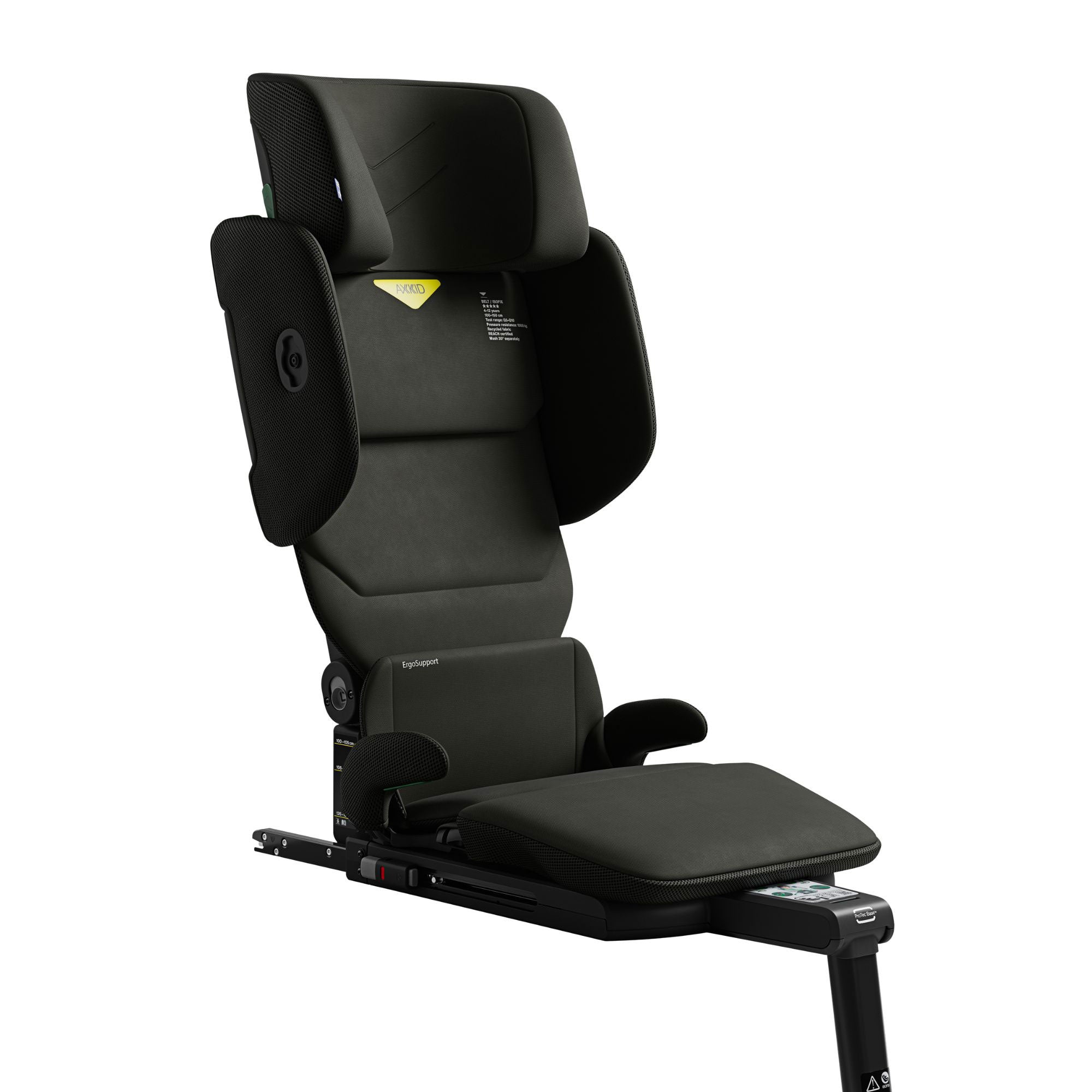 Axkid Up Highback Booster Seat & Accessories in Forest Moss Green