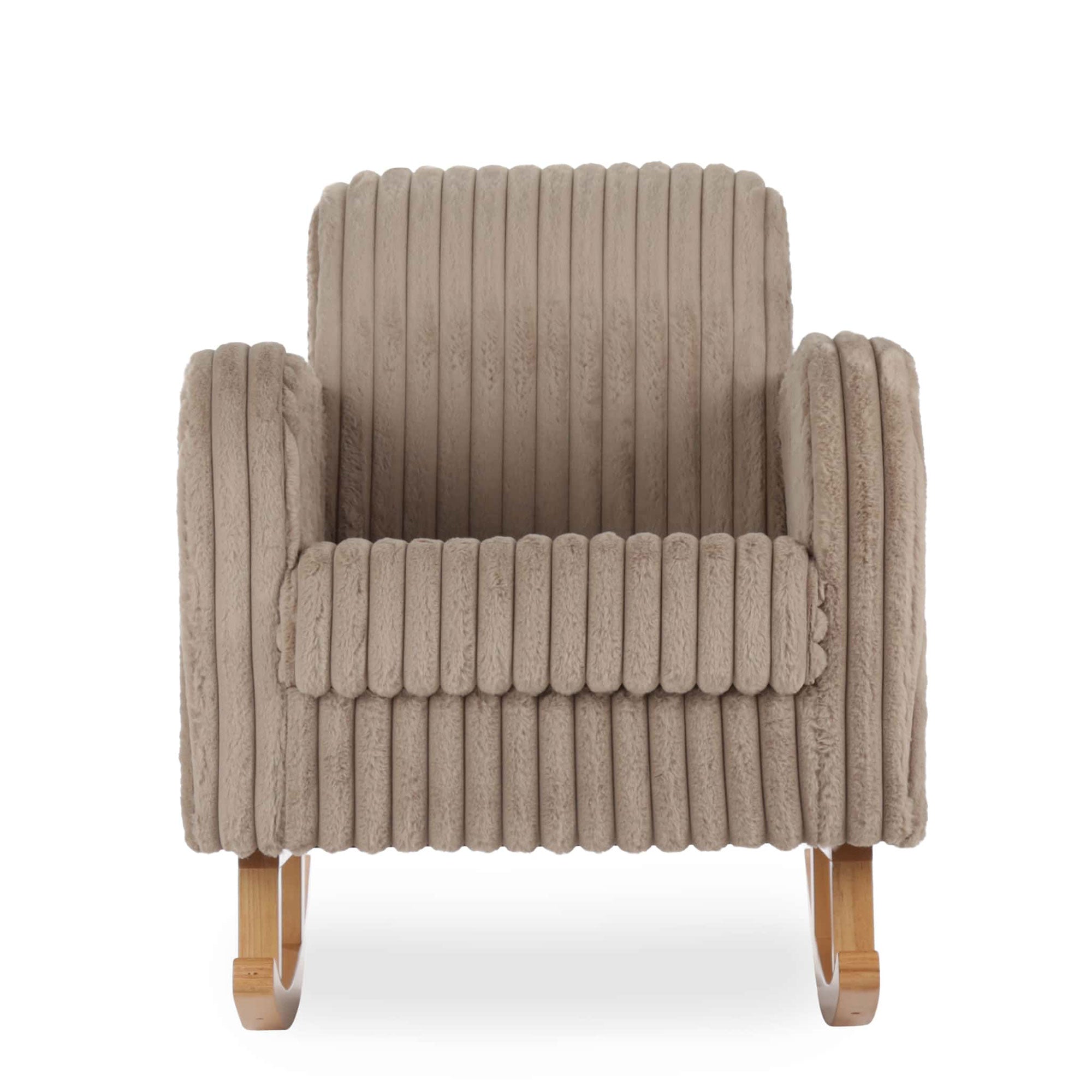 CuddleCo Etta Nursing Chair in Faux Fur Mink