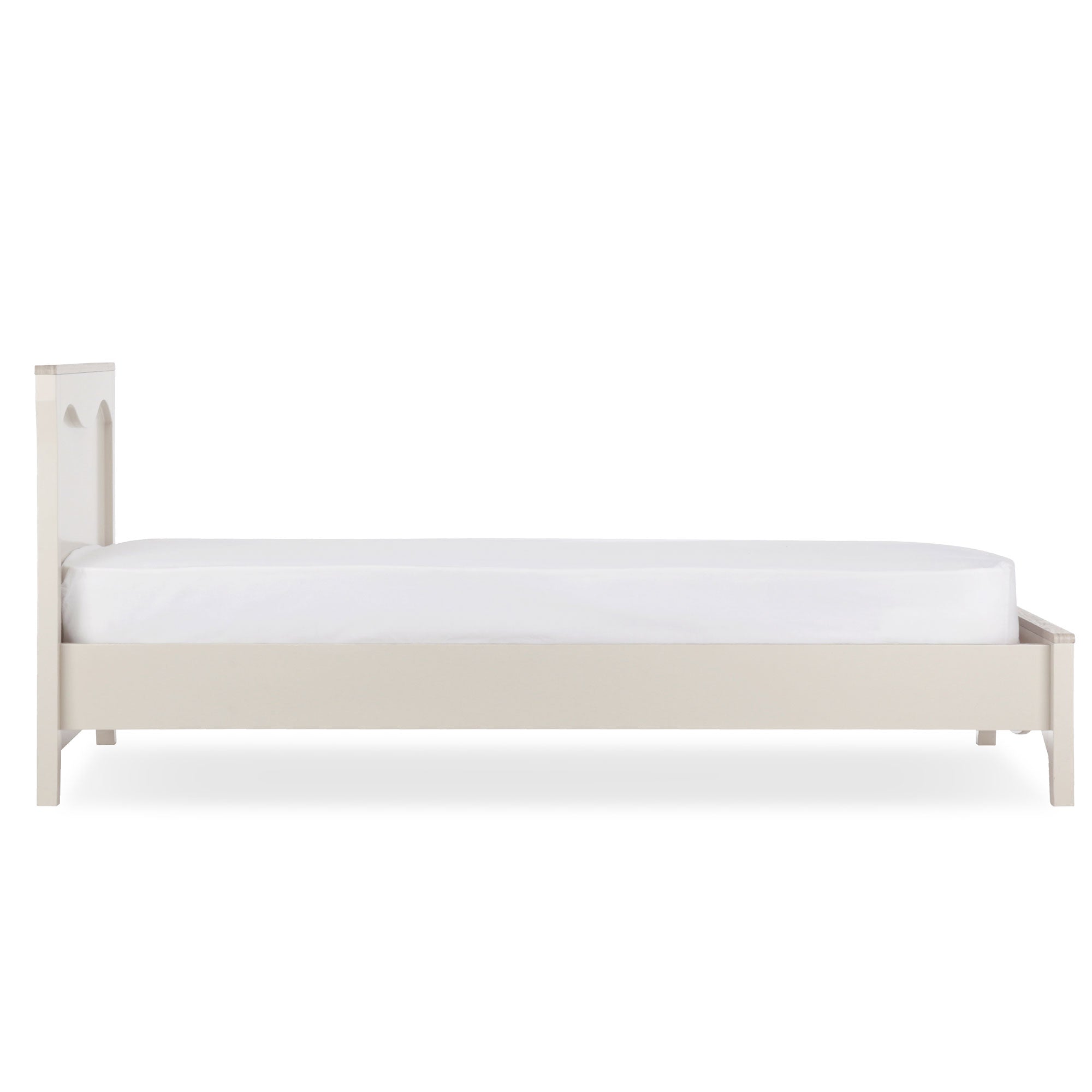 CuddleCo Clara Single Bed in Cashmere/Ash