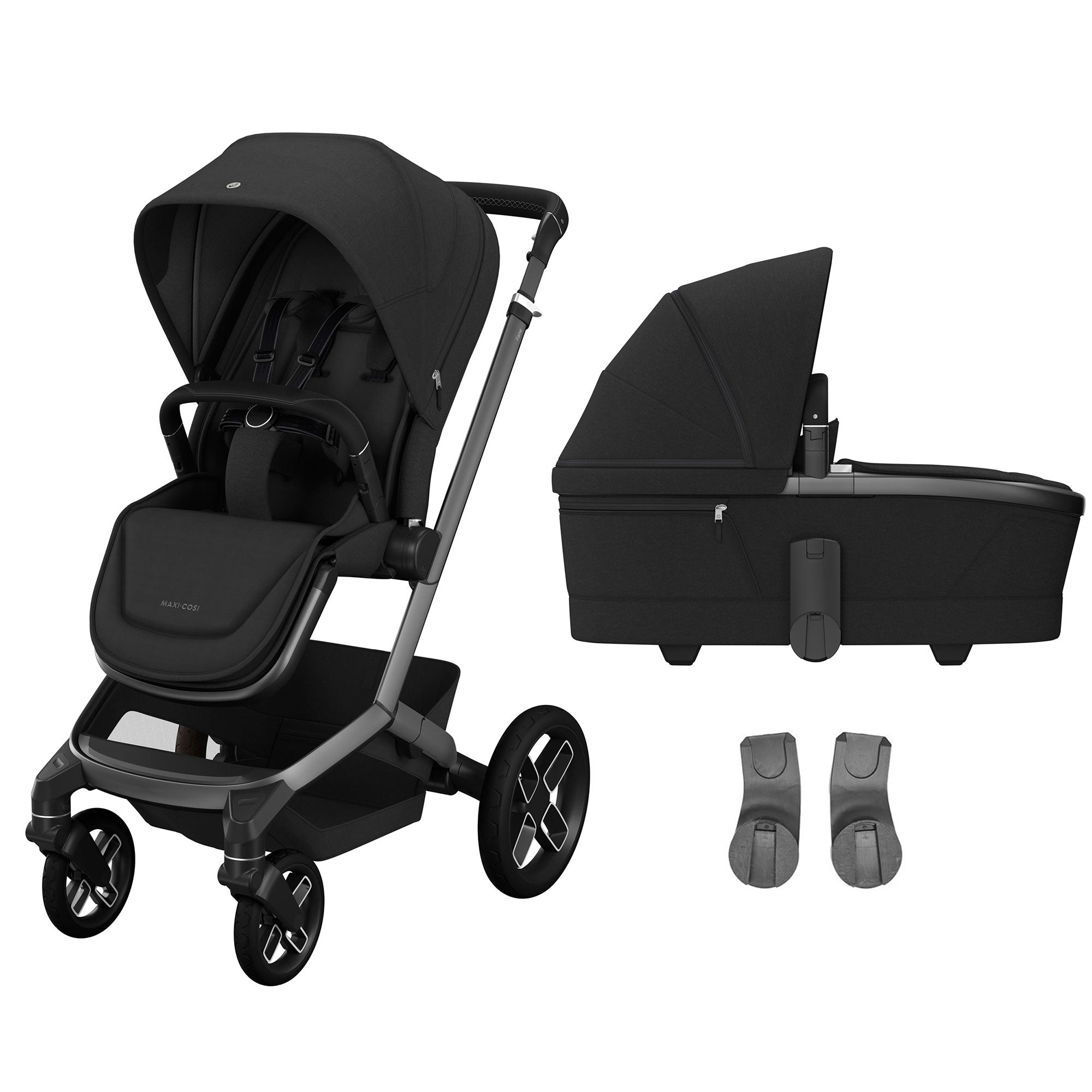 Maxi-Cosi FAME Pram with Carrycot in Twillic Black