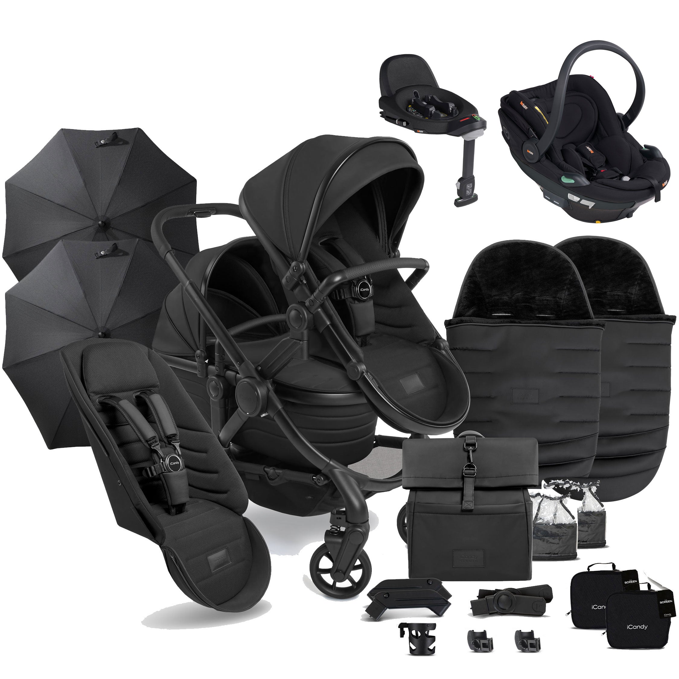 iCandy Peach 7 Studio Double Complete BeSafe Bundle in Zenith