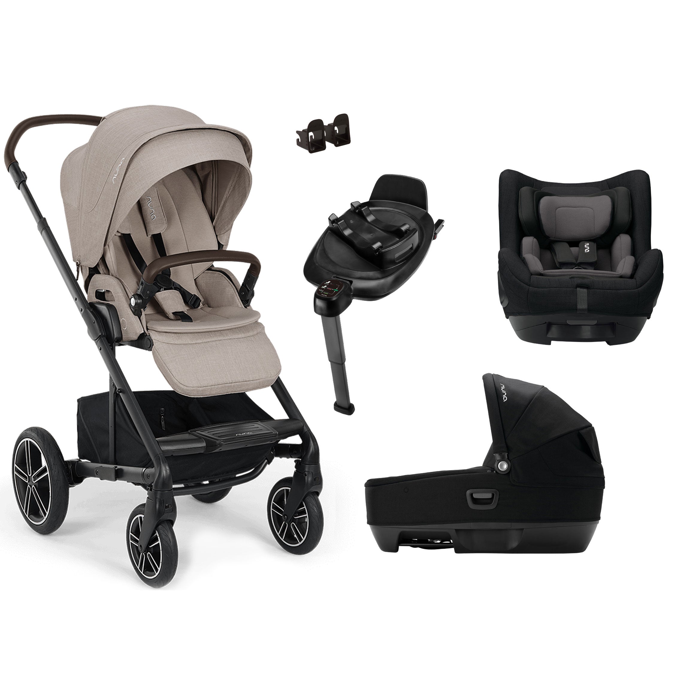 Nuna MIXX Next Generation CARI Bundle in Chateau