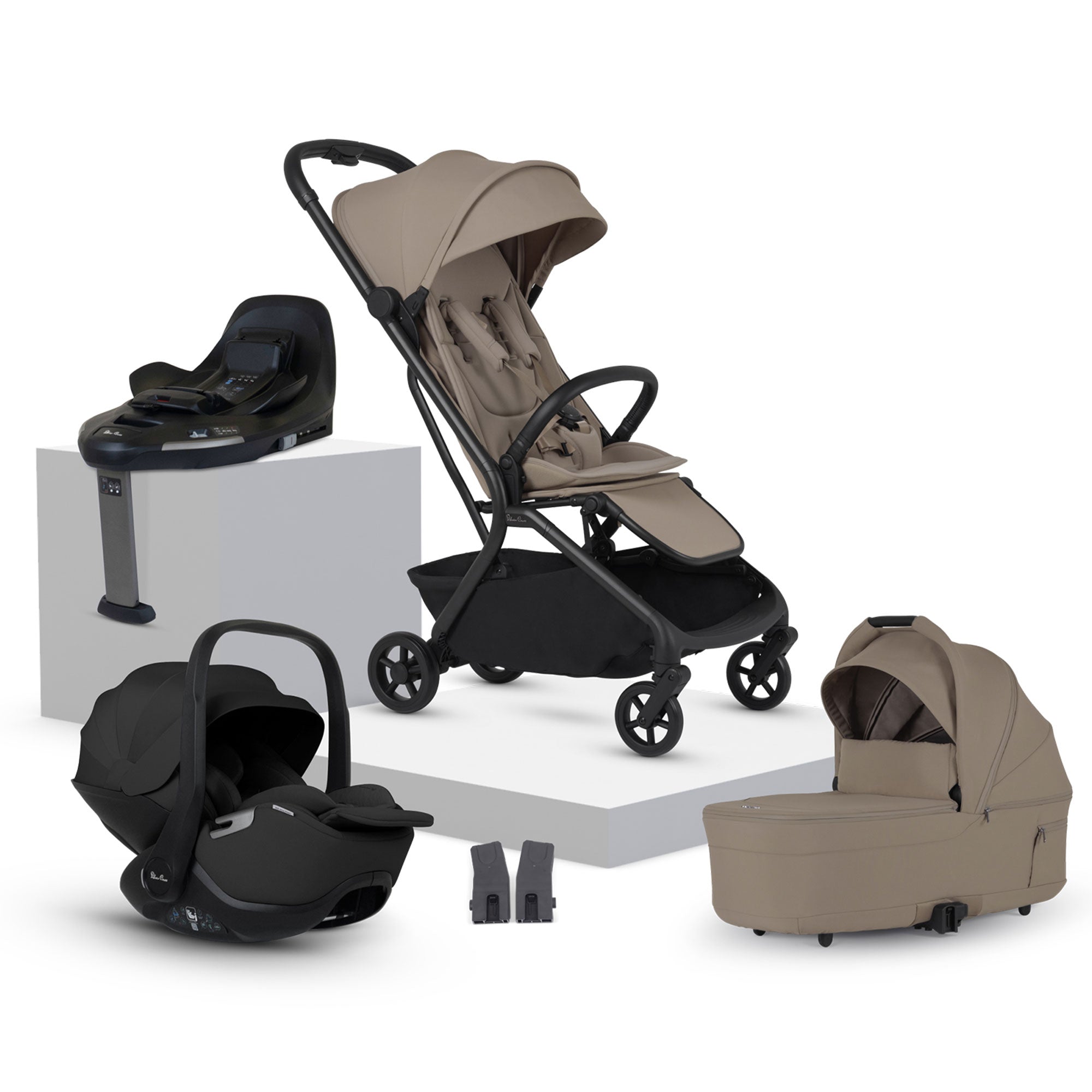 Silver Cross Nia Travel System in Champagne
