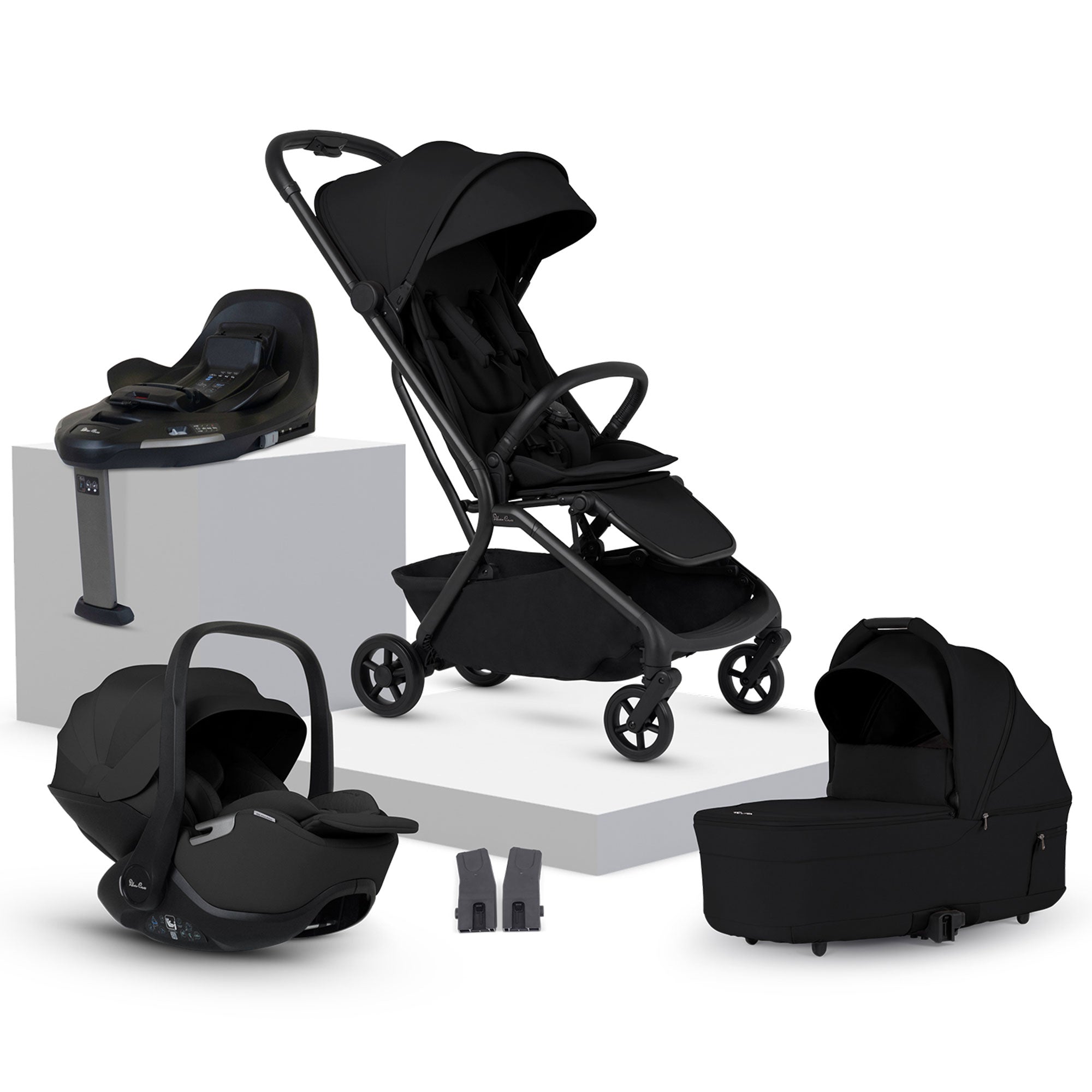 Silver Cross Nia Travel System in Onyx