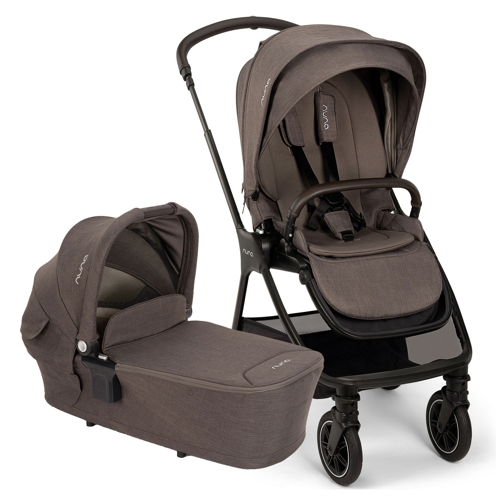 Nuna TRIV Next 2in1 Pram in Chestnut