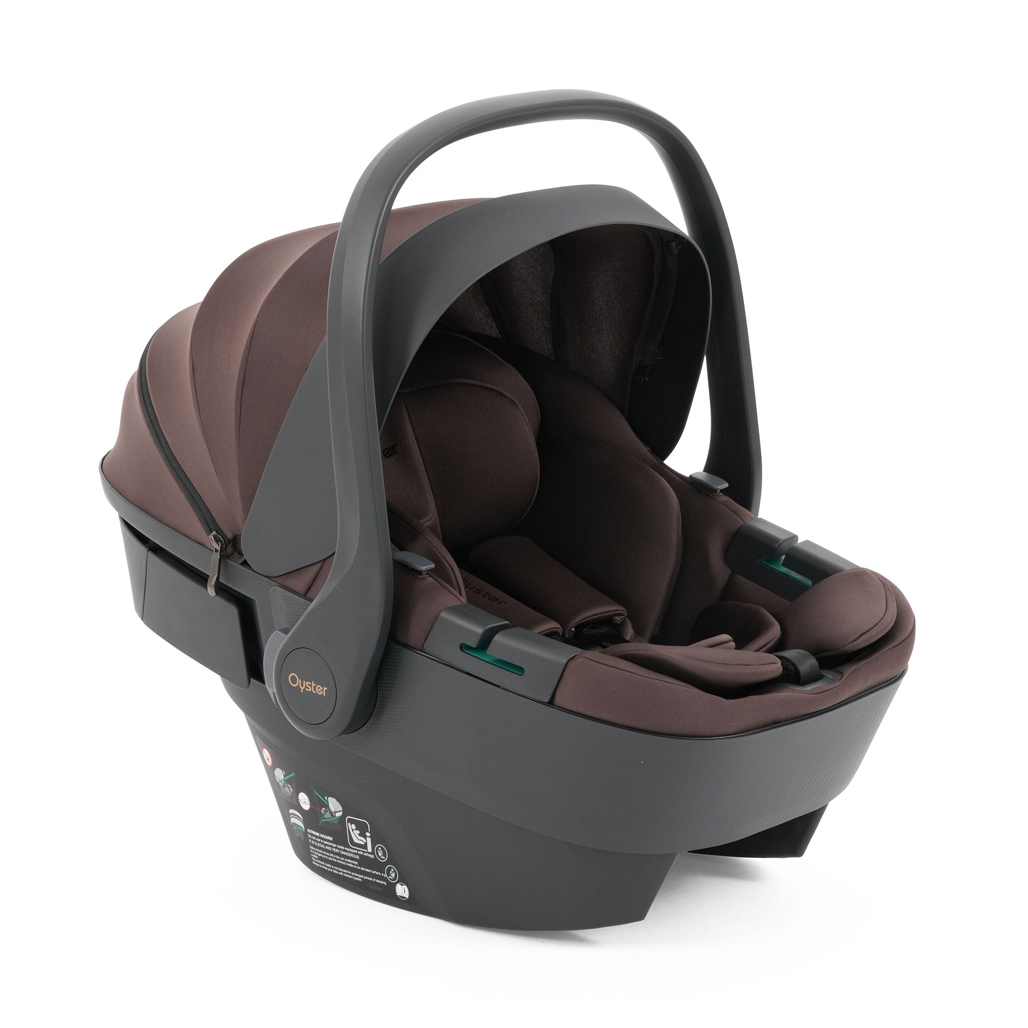 Oyster Capsule 360 i-Size Car Seat in Chocolate