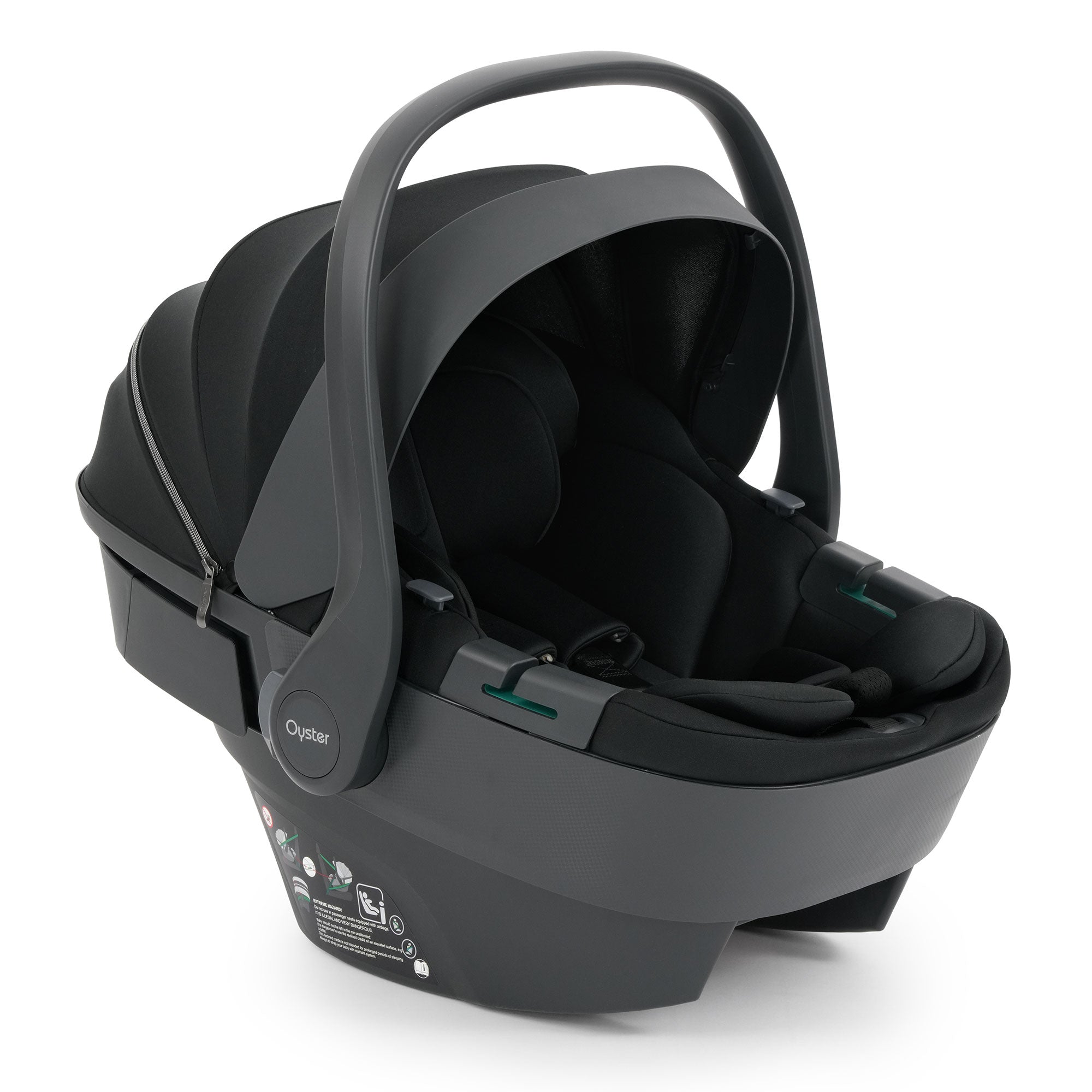 Oyster Capsule 360 i-Size Car Seat in Liquorice