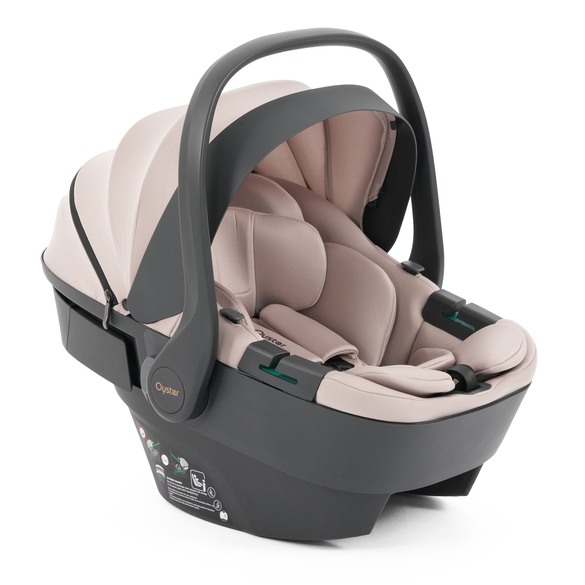 Oyster Capsule 360 i-Size Car Seat in Vanilla