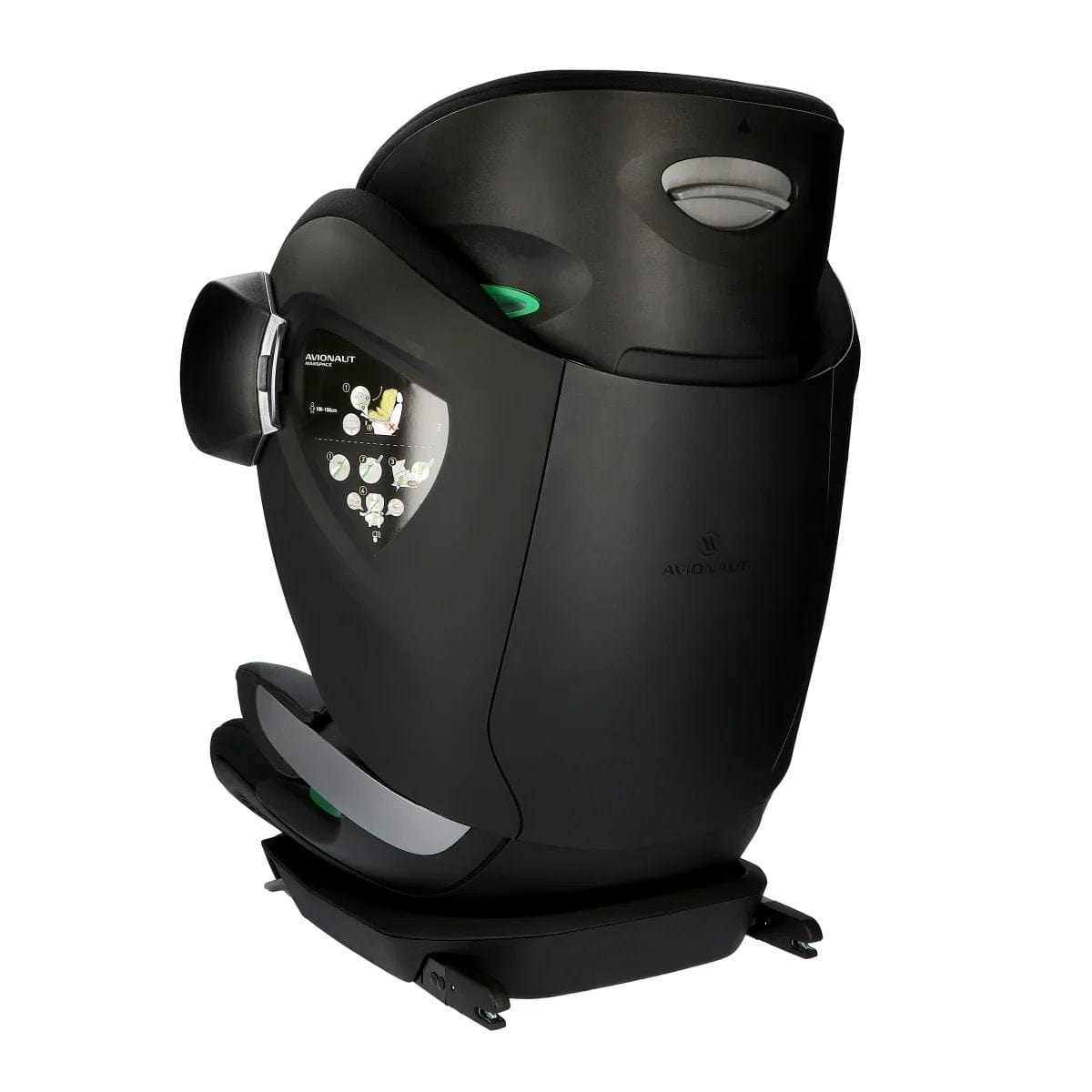 Avionaut Maxspace Smart Highback Booster Seat in Black Highback Booster Seats 04987-MAX-02-SMART 5907603464947