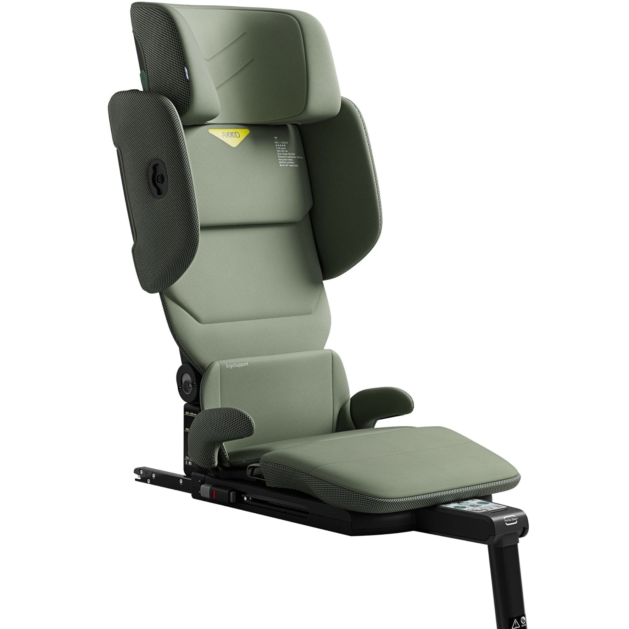 Axkid Up Highback booster Seat in Bloom Green Highback Booster Seats 27050142 7350150973321