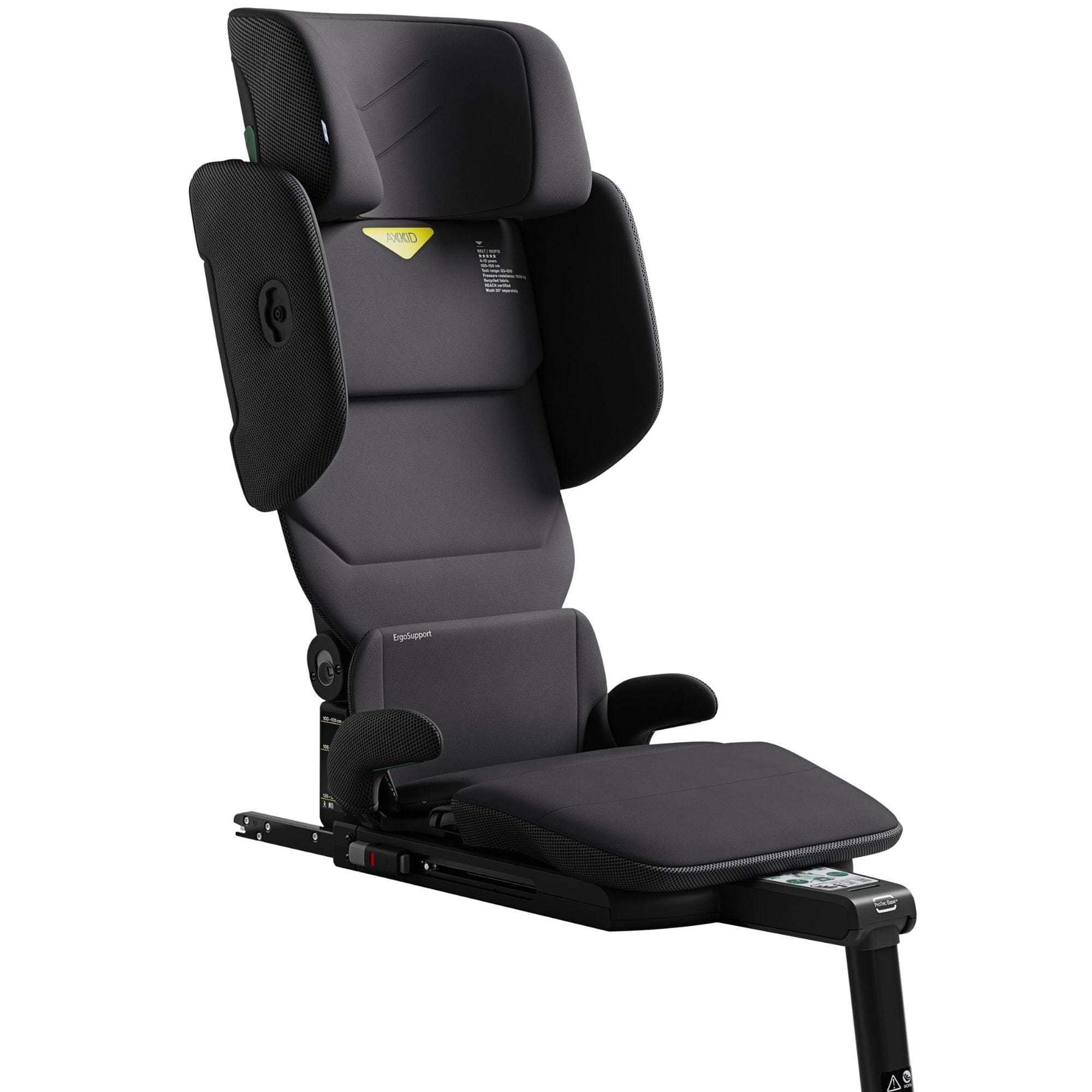 Axkid Up Highback booster Seat in Mist Grey Highback Booster Seats 27050140 7350150973307