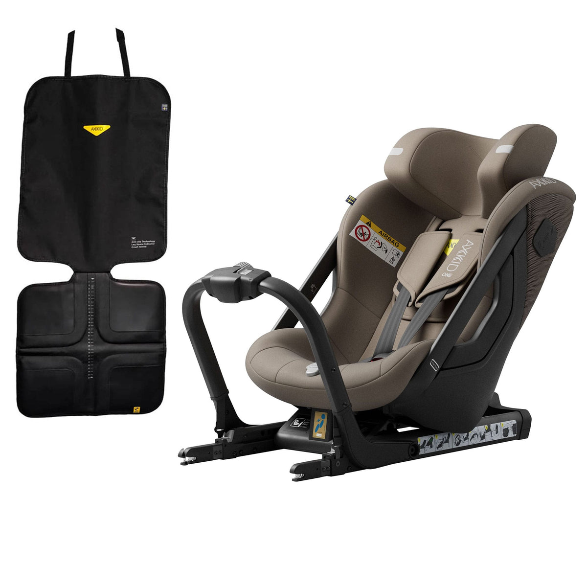 Axkid One 3 in Driftwood Beige Toddler Car Seats 25110247-FSP 7350150974762