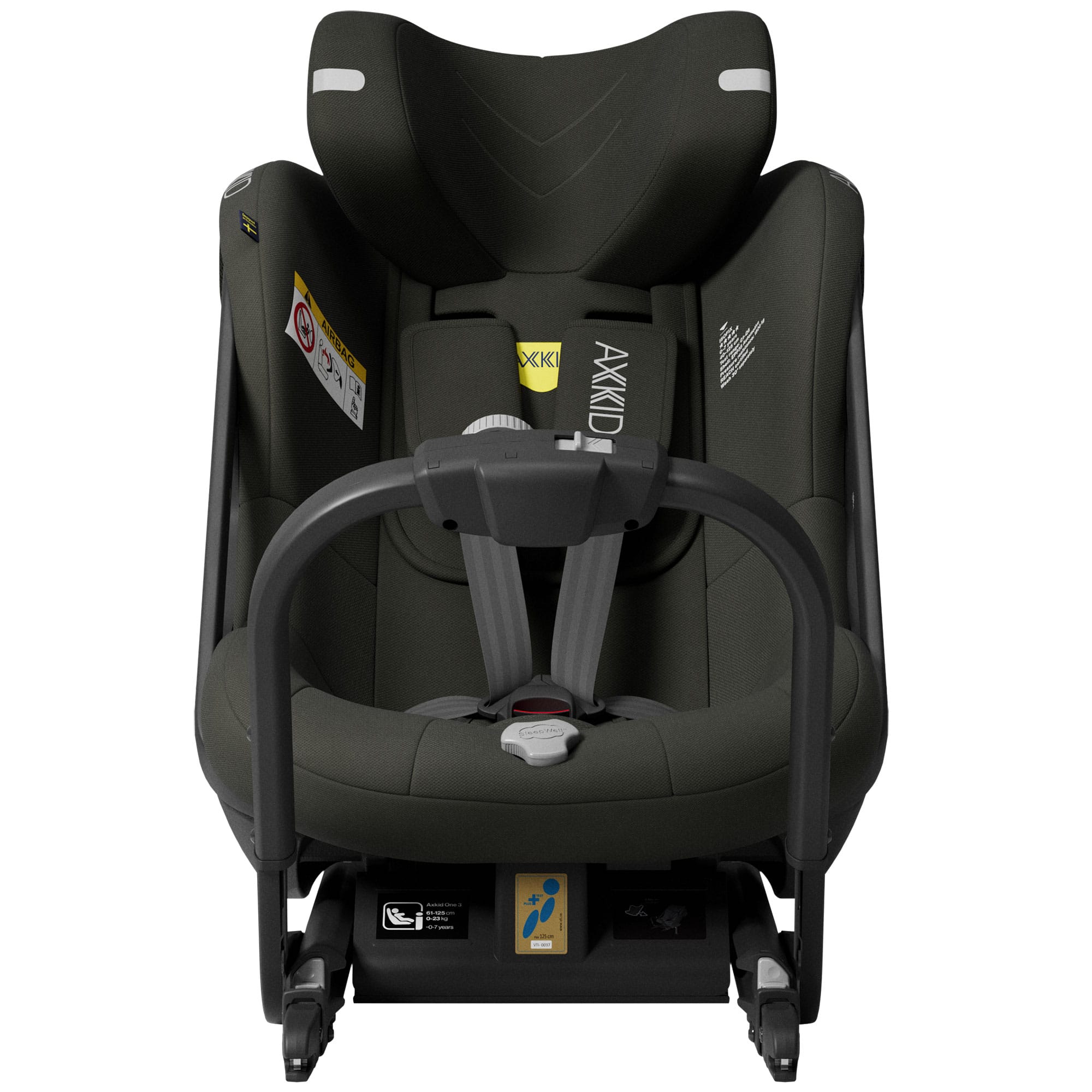 Axkid One 3 in Forest Moss Green Toddler Car Seats 25110248-FSP 7350150974779
