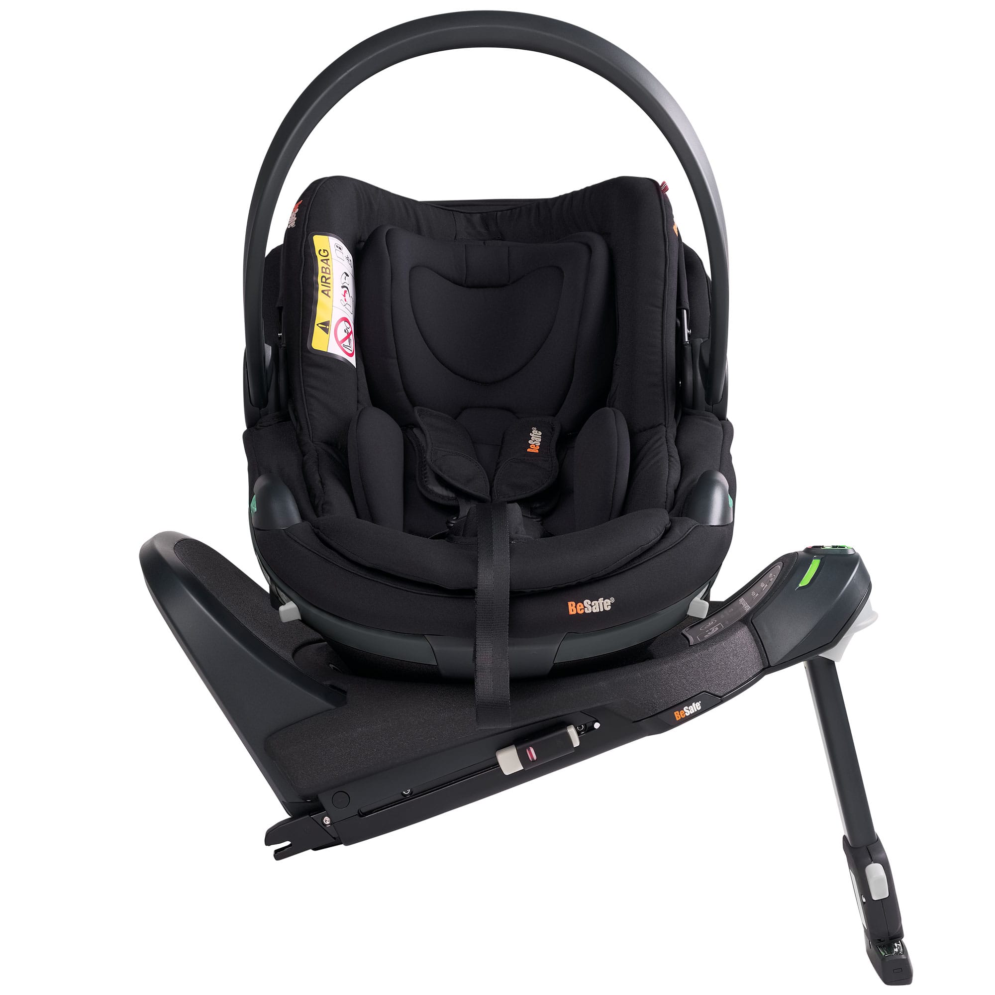 BeSafe Beyond 2 Complete Bundle in Black Cab Baby Car Seats 15496-BLK-CAB-2