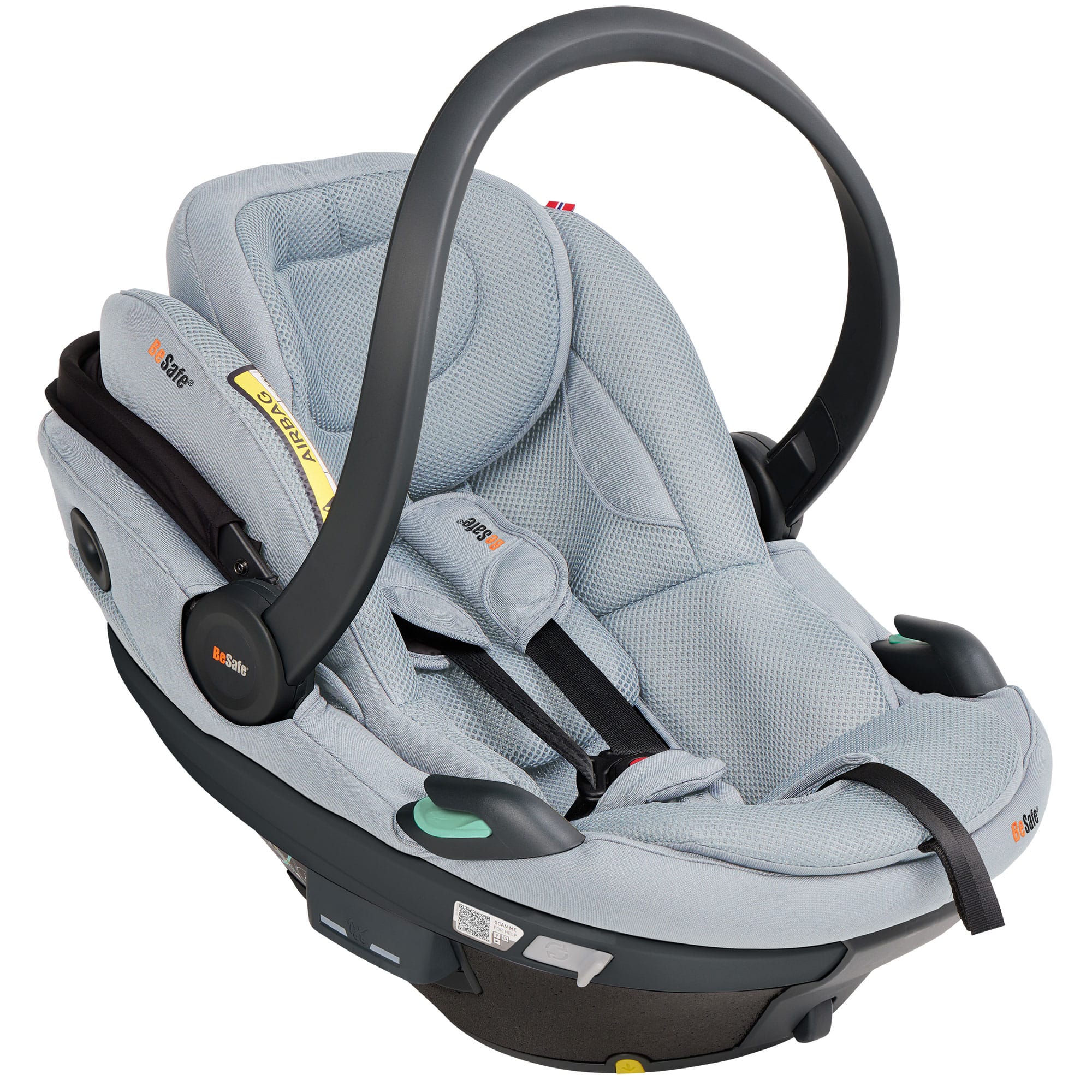 BeSafe Go Beyond 2 Car Seat in Peak Mesh Baby Car Seats