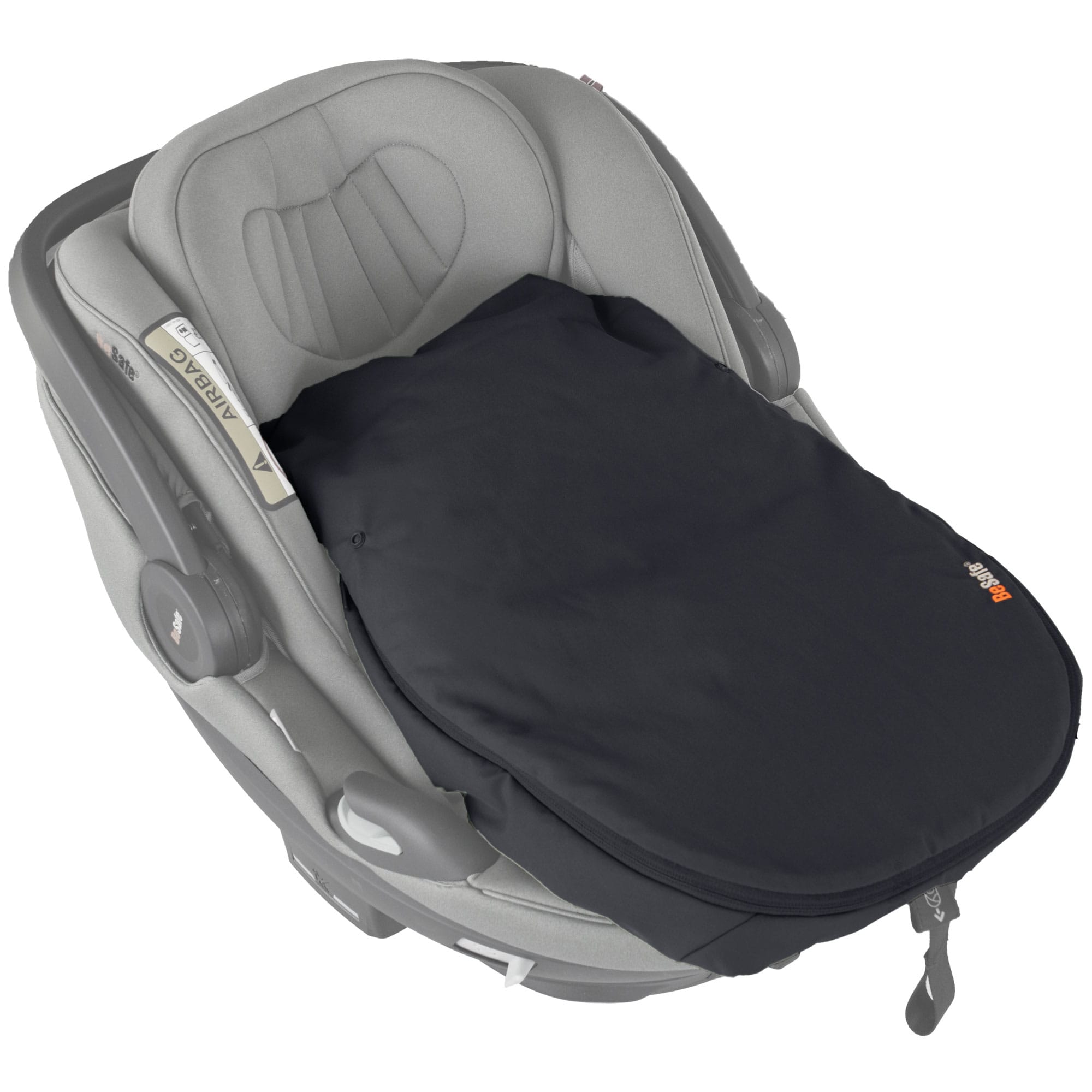 BeSafe Wind & Weather Cover in Black Car Seat Raincovers 11043220-BLK 7072754026097