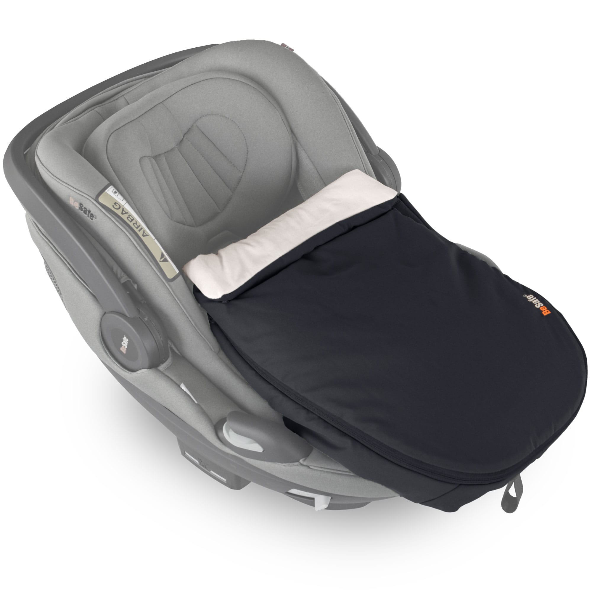BeSafe Wind & Weather Cover in Black Car Seat Raincovers 11043220-BLK 7072754026097