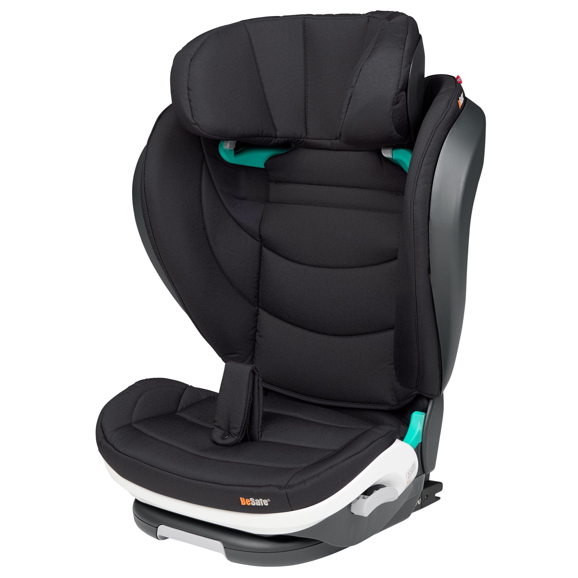 BeSafe iZi Flex FIX 2 i-Size Car Seat Fresh Black Cab Highback Booster Seats 11037469-BlackCabF-1Std 7072754021184