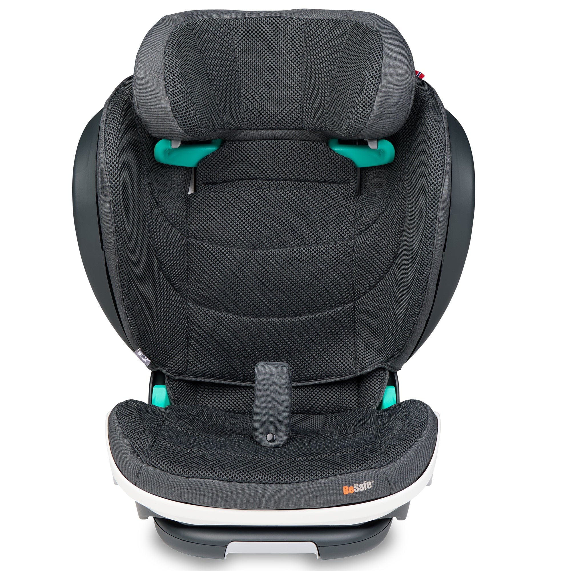 BeSafe iZi Flex FIX 2 i-Size Car Seat in Anthracite Mesh Highback Booster Seats 11037469-AnthraciteMesh-1Std 7072754021160