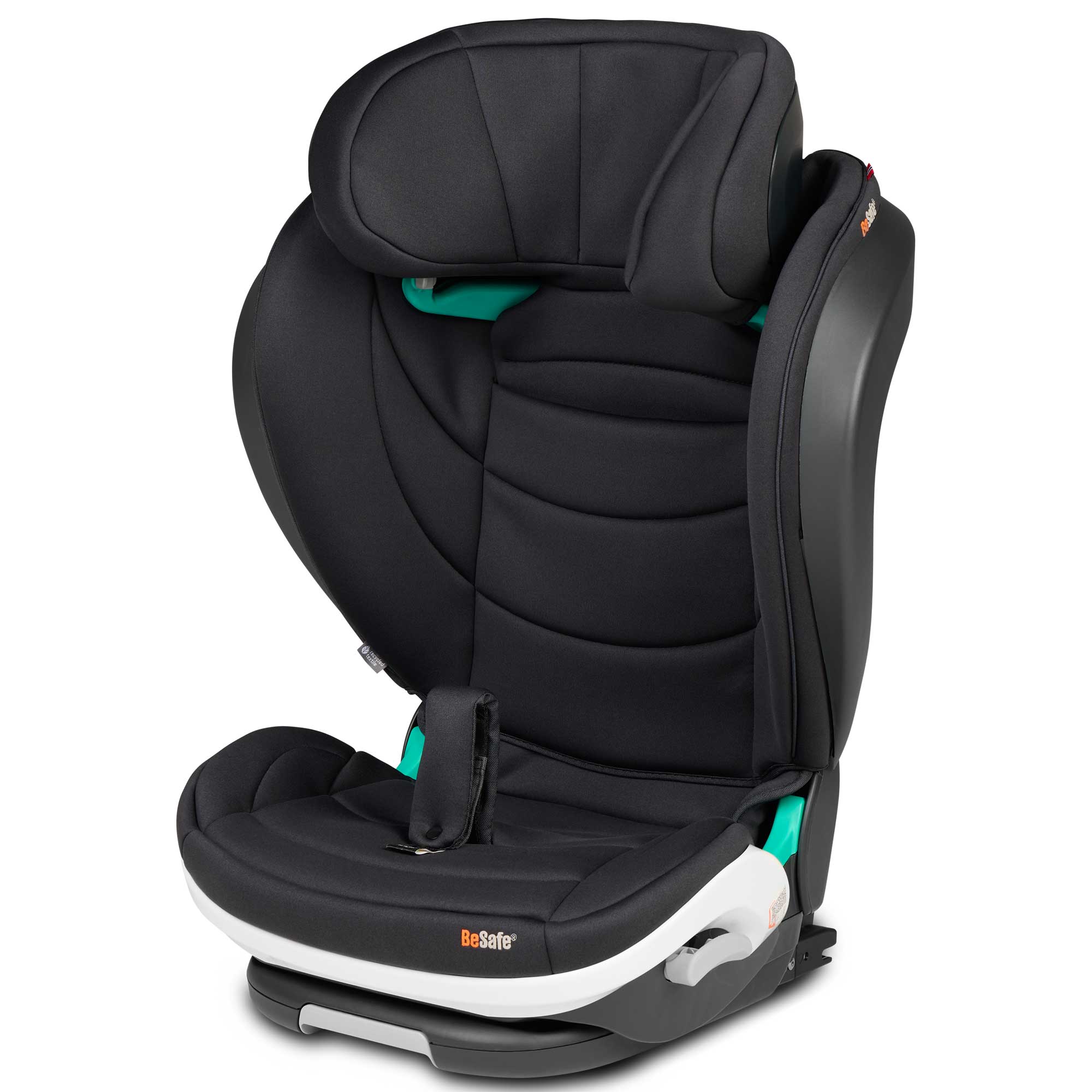 BeSafe iZi Flex FIX 2 i-Size Car Seat in Black Soft Breeze Highback Booster Seats 11037469-BlackSofBr-1Std 7072754023645