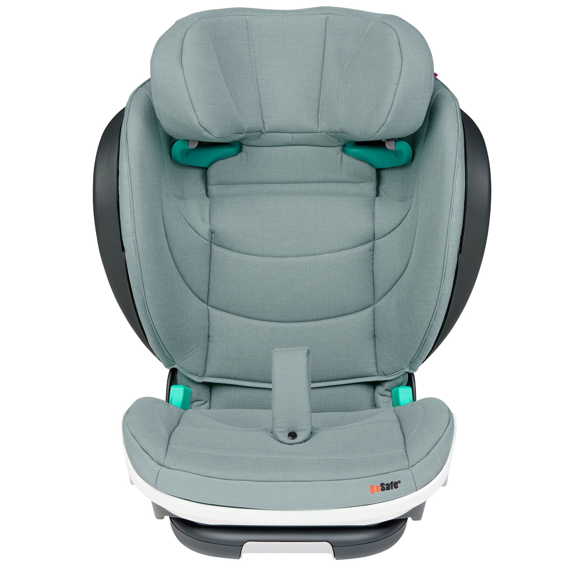 BeSafe iZi Flex FIX 2 i-Size Car Seat in Sea Green Melange Highback Booster Seats 11037469-SeaGreenMelange-1Std 7072754021245