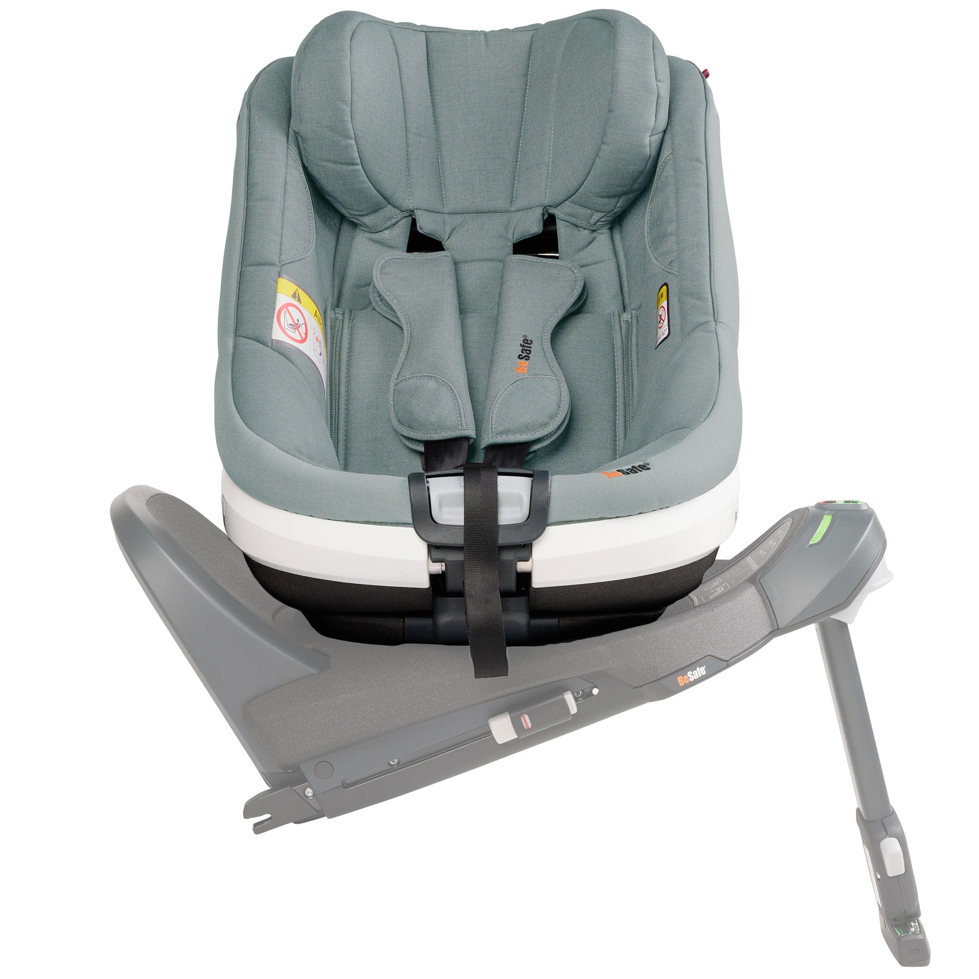 BeSafe Beyond 360 Car Seat (Sea Green Melange) Swivel Car Seats 1036247-SeaGreenMelange-Std 7072754021122
