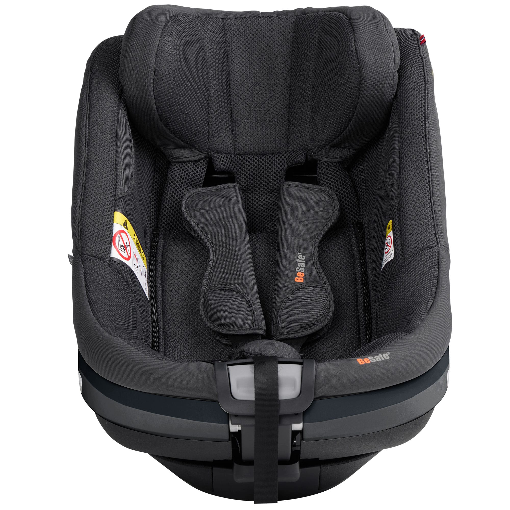 BeSafe Beyond 2 360 Car Seat & Base in Anthracite Mesh Toddler Car Seats