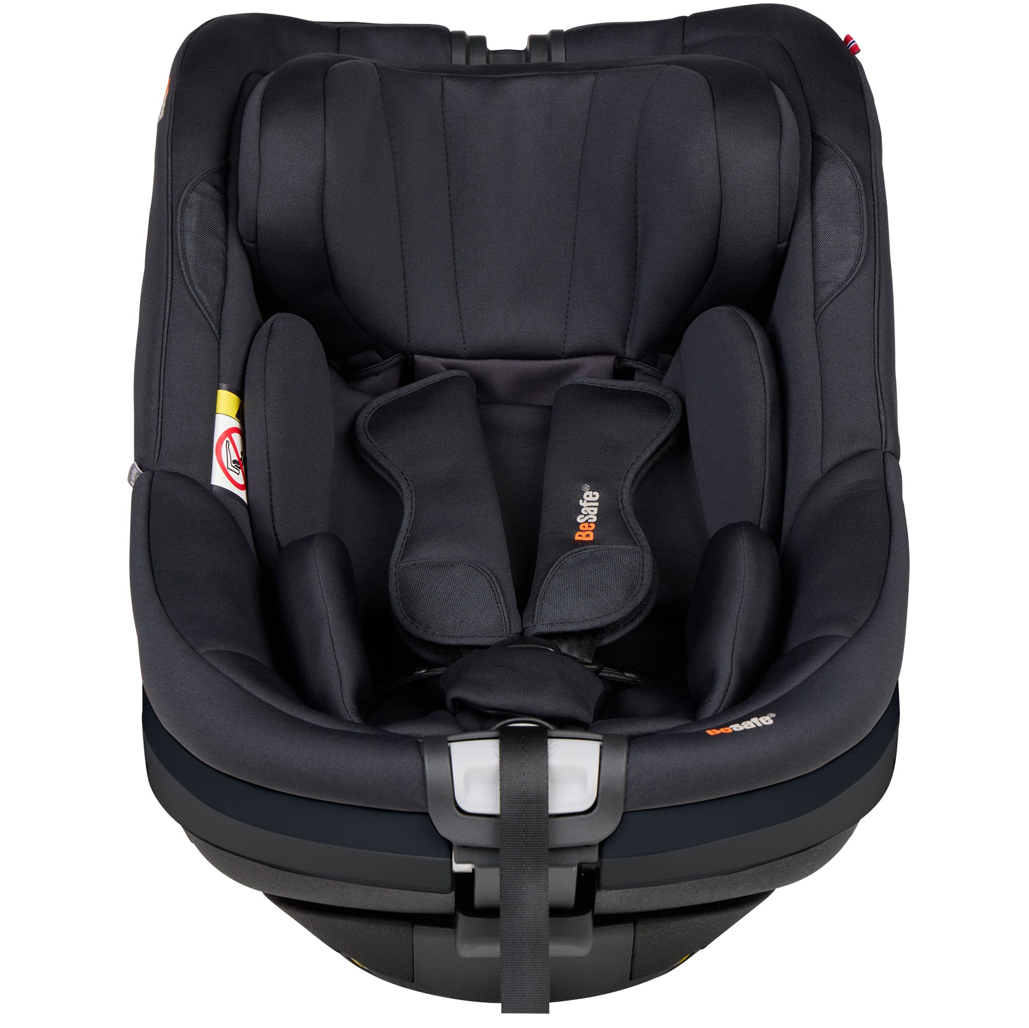 BeSafe Beyond 2 Rear Facing Car Seat in Black Soft Breeze Toddler Car Seats