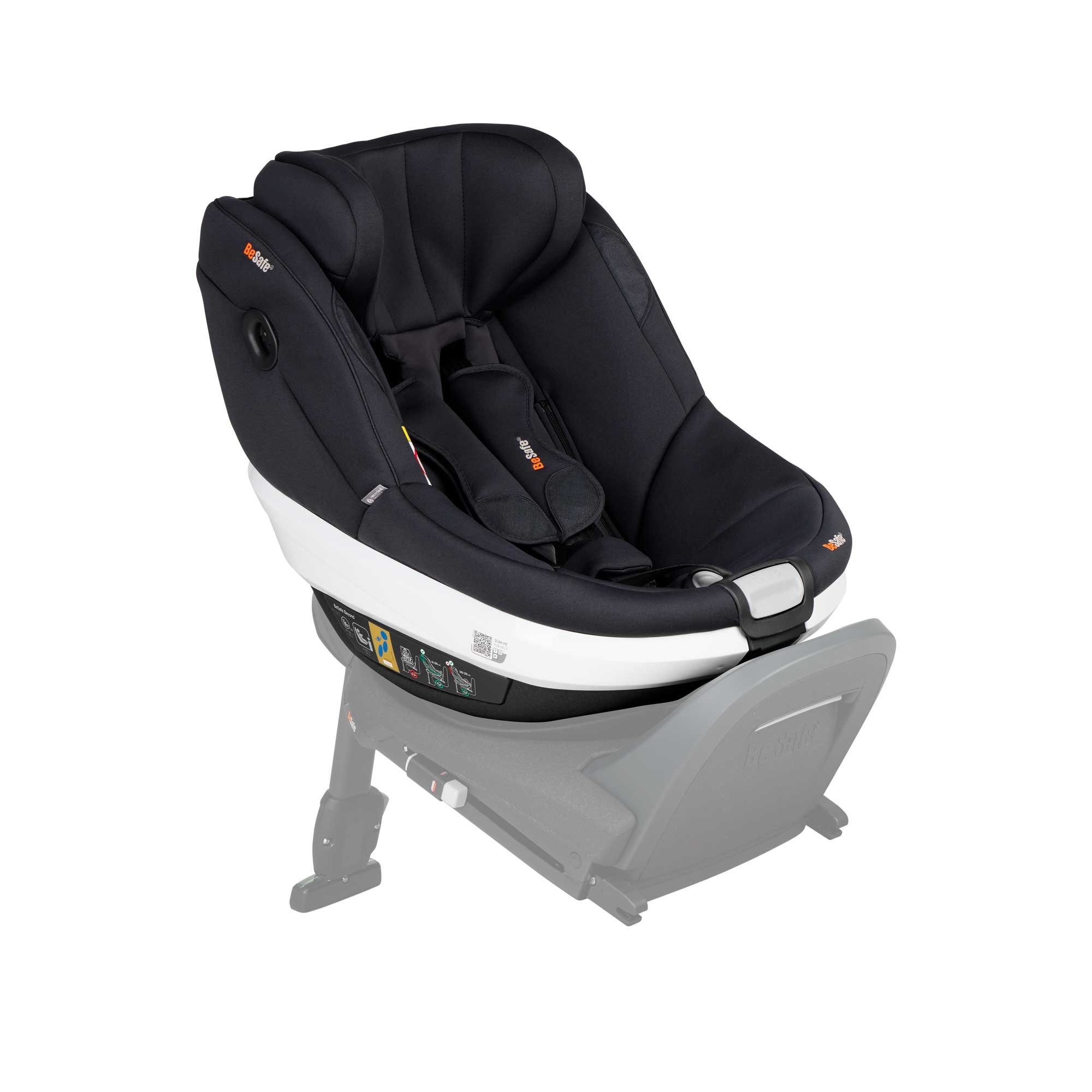 BeSafe Beyond 360 Car Seat in Black Soft Breeze Toddler Car Seats 11036247-BlackSoBr-Std 7072754023577