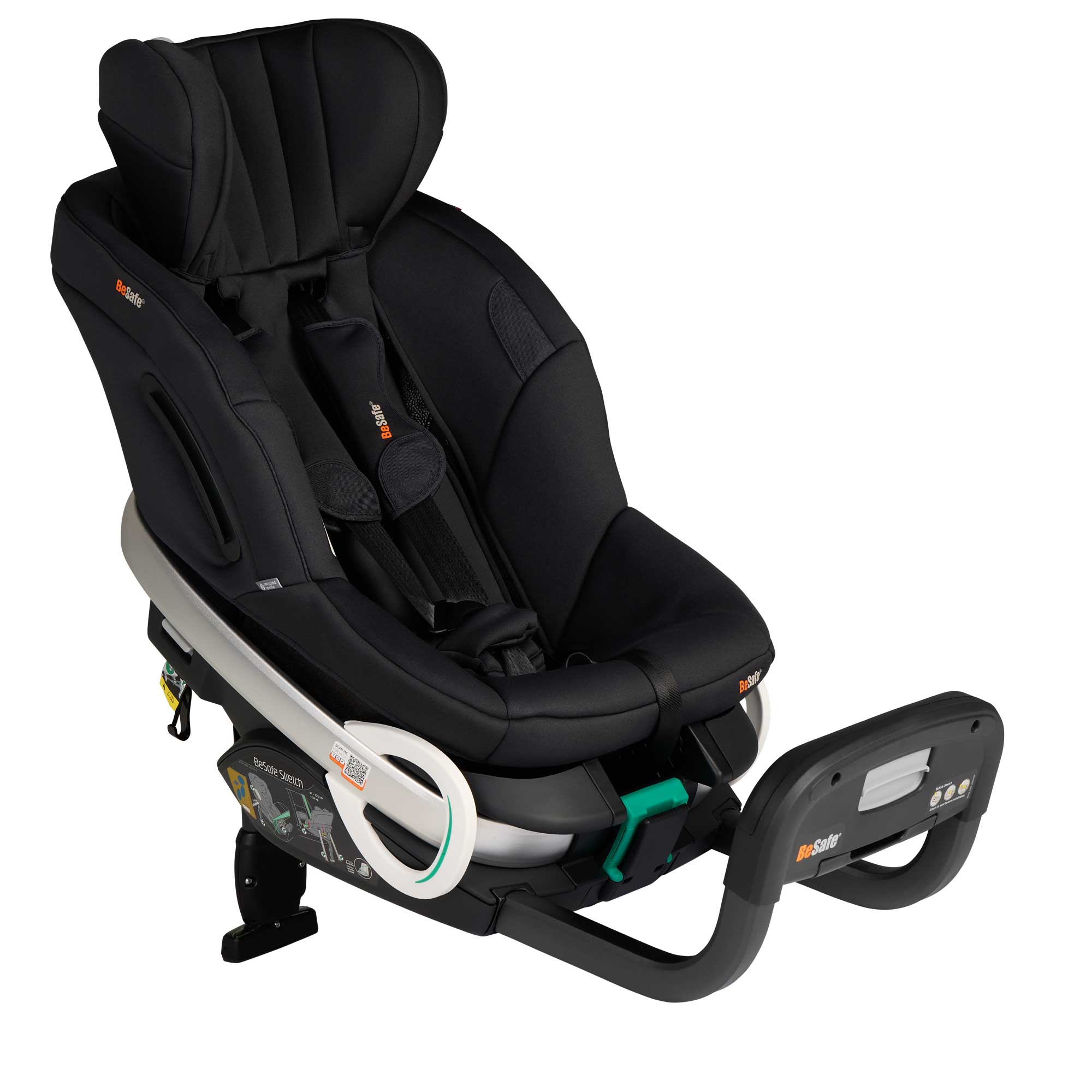 BeSafe Stretch Car Seat in Black Soft Breeze Toddler Car Seats