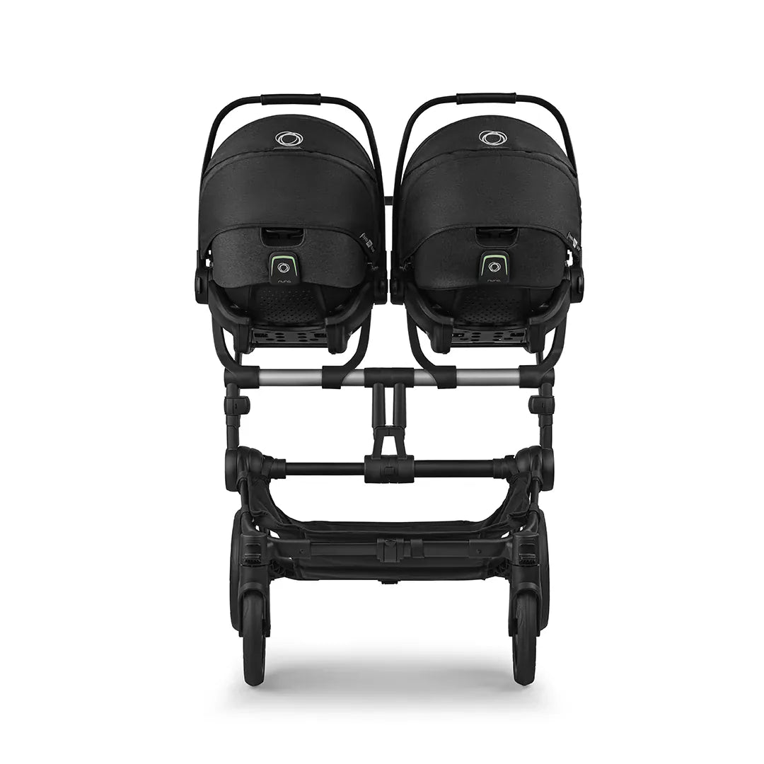 Bugaboo Donkey 6 Car Seat Adapter Twin - Black Car Seat Adaptors 200075001 8717447376569