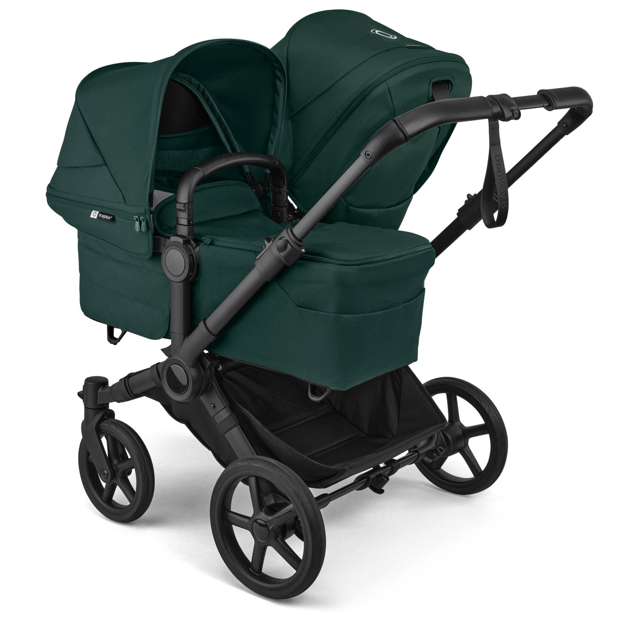 Bugaboo Donkey 6 Double Complete Pushchair in Fern Green Double & Twin Prams 17615-FER-GRN 8717447483151