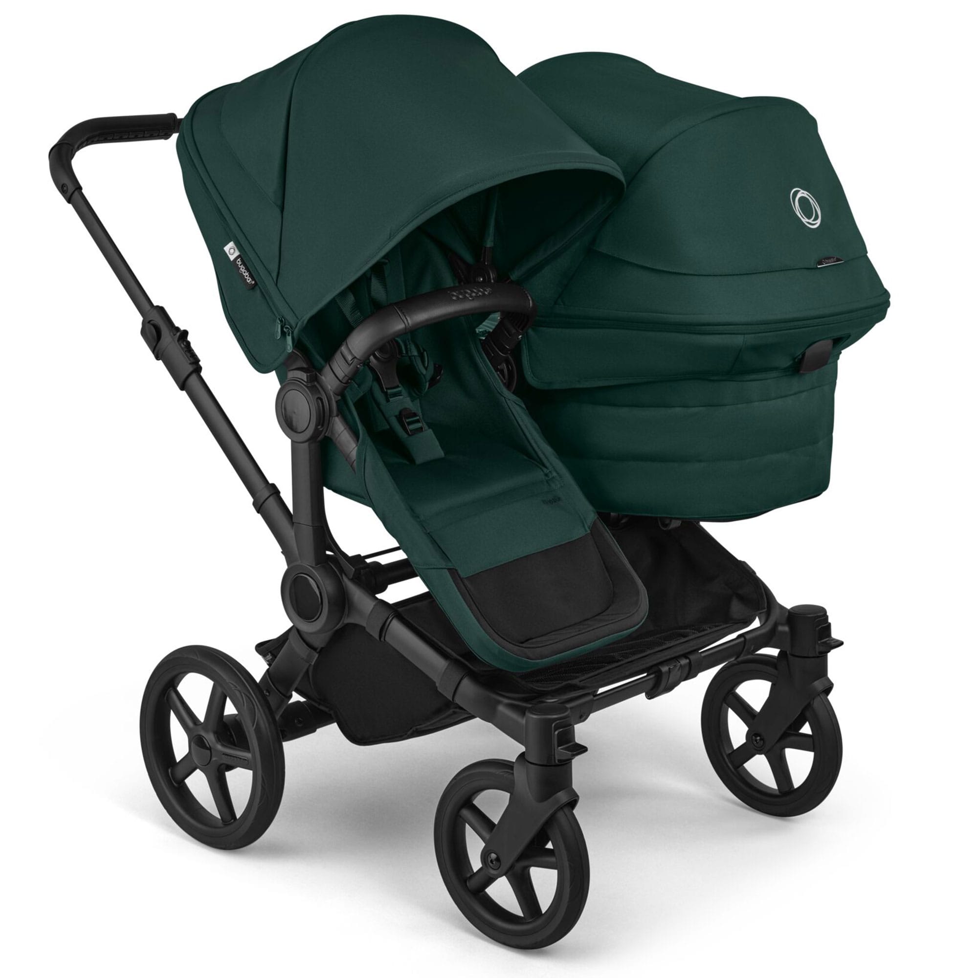 Bugaboo Donkey 6 Double Complete Pushchair in Fern Green Double & Twin Prams 17615-FER-GRN 8717447483151