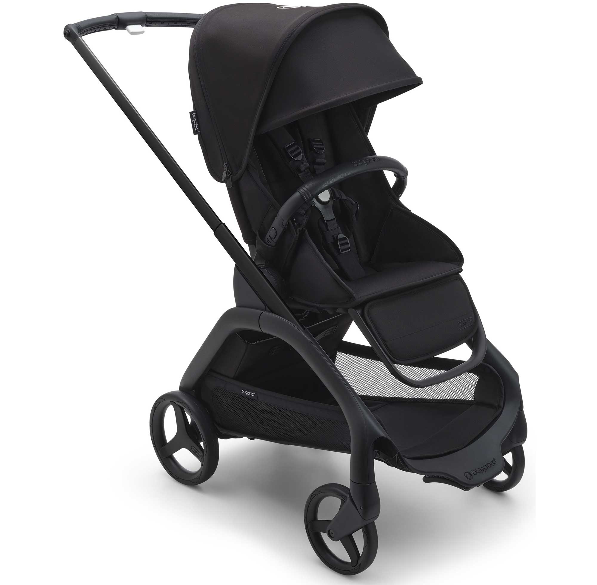 Bugaboo Dragonfly Complete Pushchair - Black/Midnight Black Pushchairs & Buggies 100176040 8717447448044