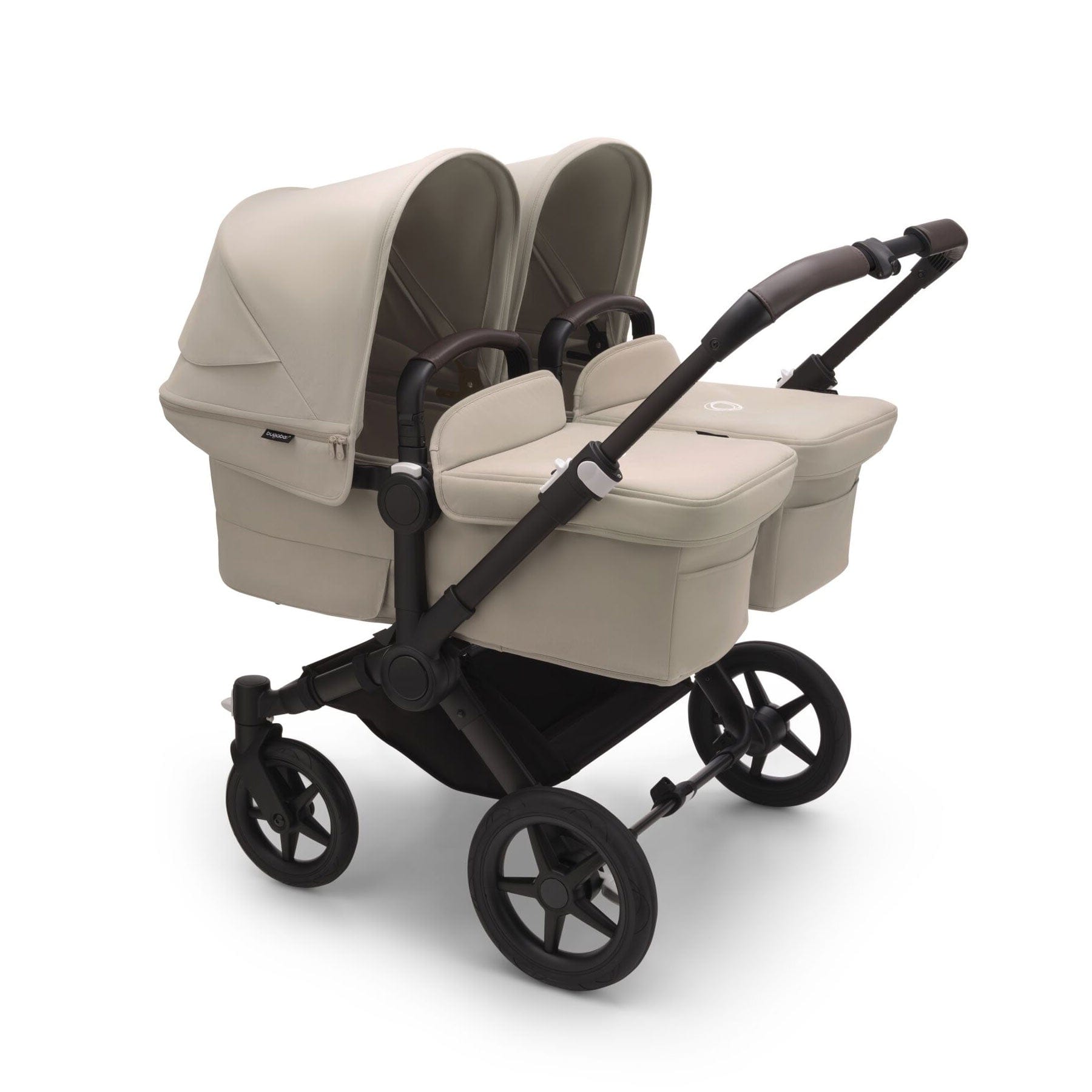 Bugaboo Donkey 5 Twin Complete Turtle Travel System in Desert Taupe Travel Systems
