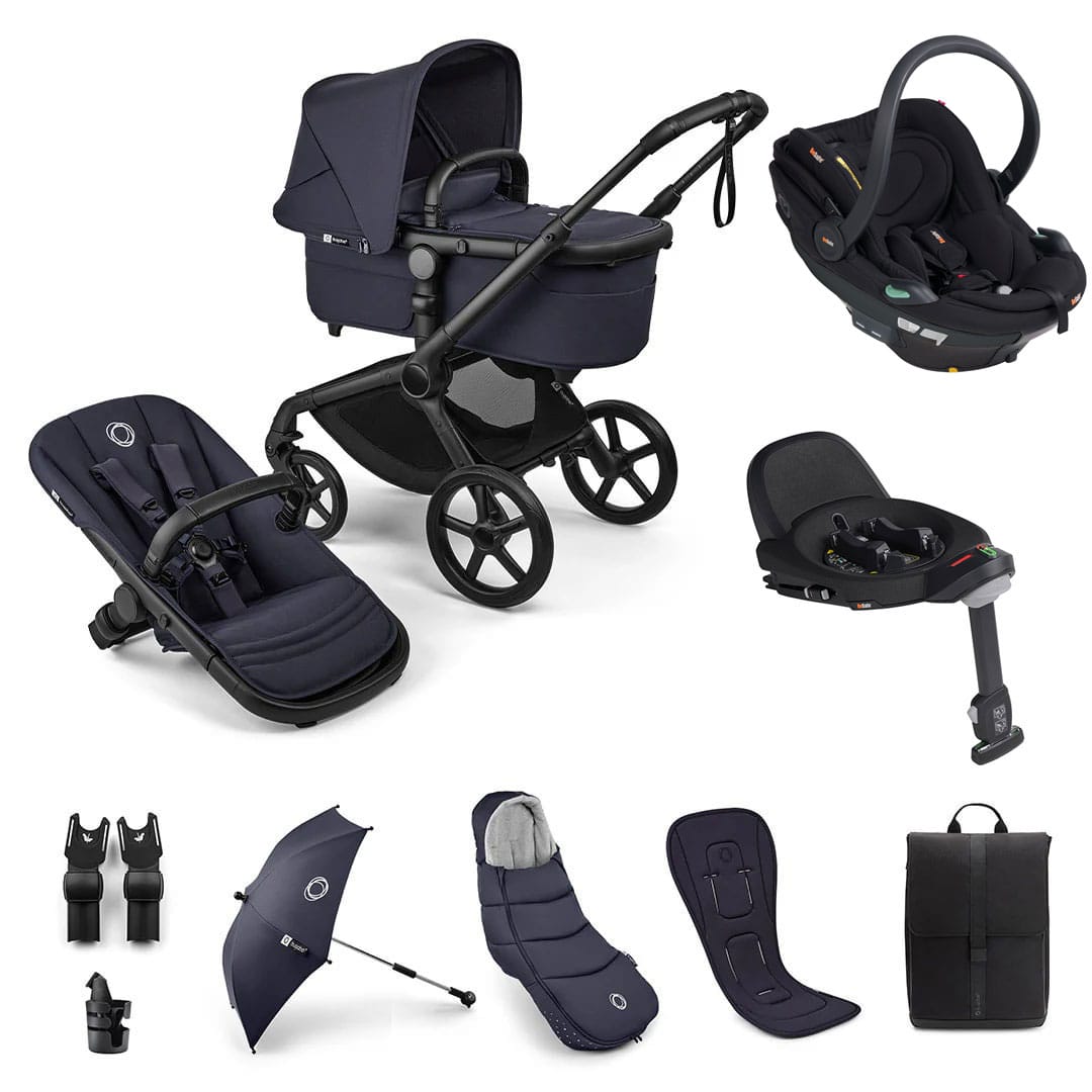 Bugaboo Fox 5 Renew Ultimate BeSafe Bundle in Deep Indigo Travel Systems 18822-ULT-BEY-IND 8717447288718