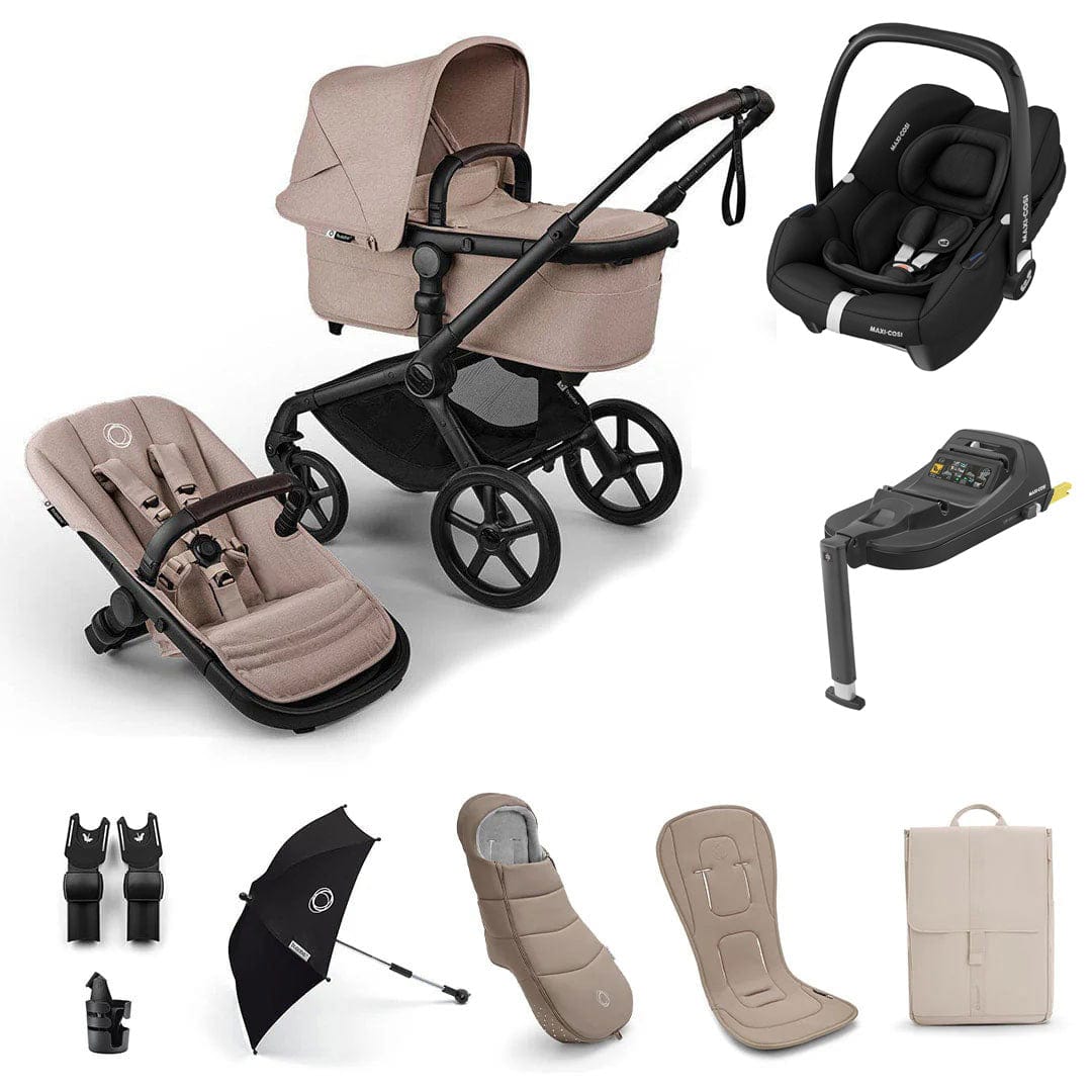 Bugaboo Fox 5 Renew Ultimate Maxi-Cosi Bundle in Desert Taupe Travel Systems 18807-ULT-CAB-TAU 8717447269588