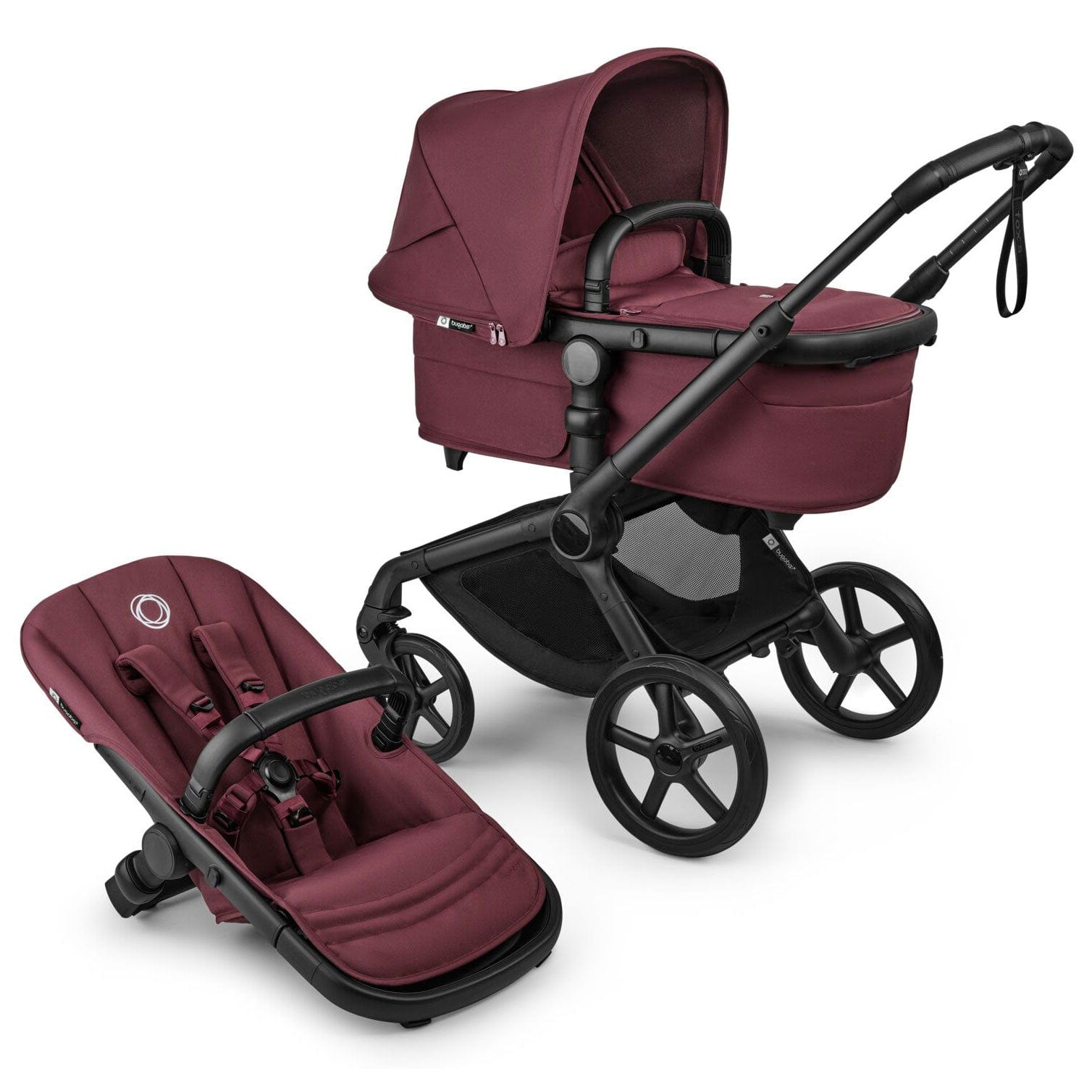 Bugaboo Fox 5 Renew Ultimate Newborn Bundle in Dark Cherry Travel Systems 18785-ULT-NEW-CHE 8717447650447