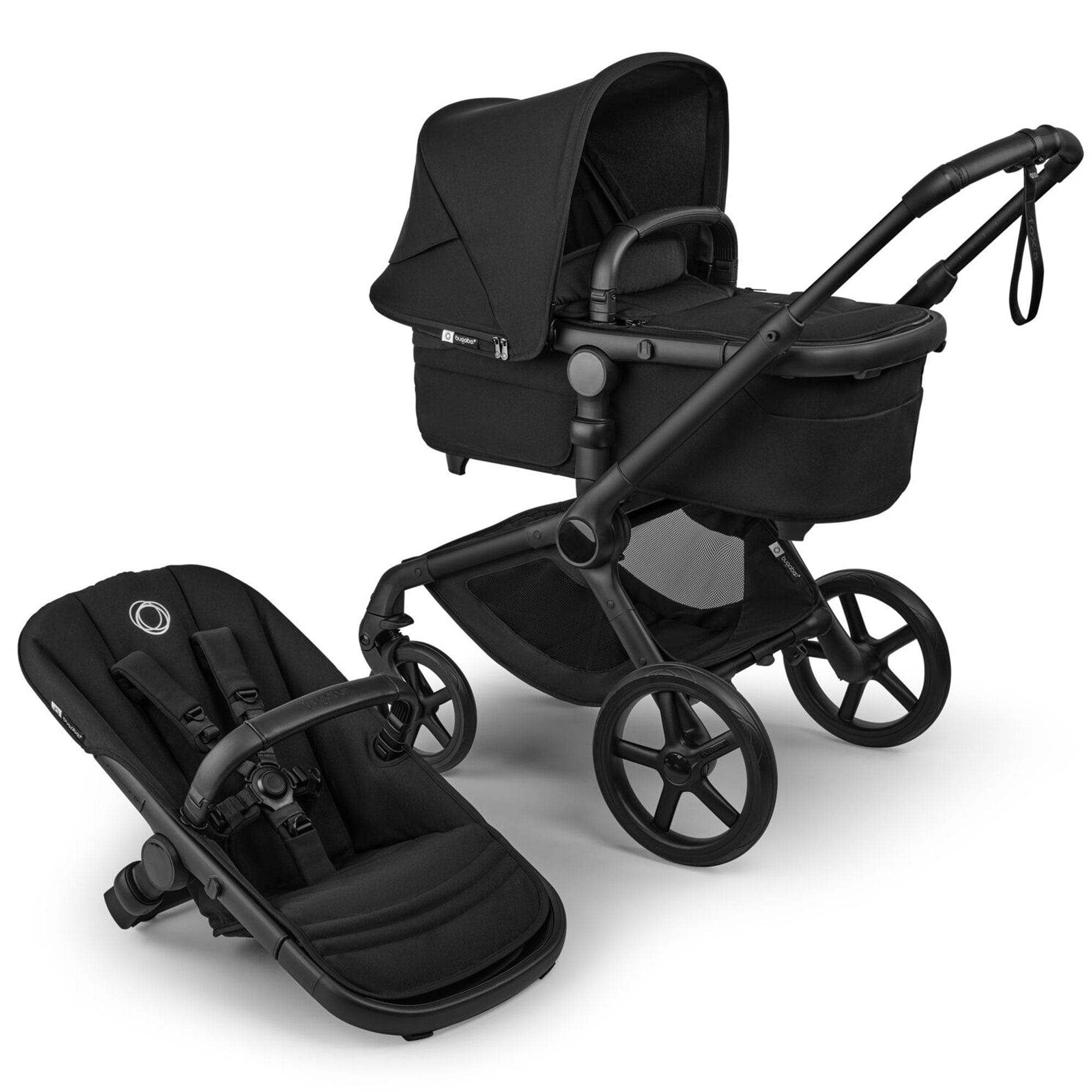 Bugaboo Fox 5 Renew Ultimate Newborn Bundle in Heritage Black Travel Systems 18783-ULT-NEW-BLK 8717447385516