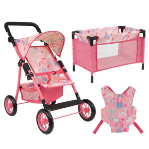 You added <b><u>Cosatto Little Woo Dolls Pram Travel Set in Unicorn</u></b> to your cart.