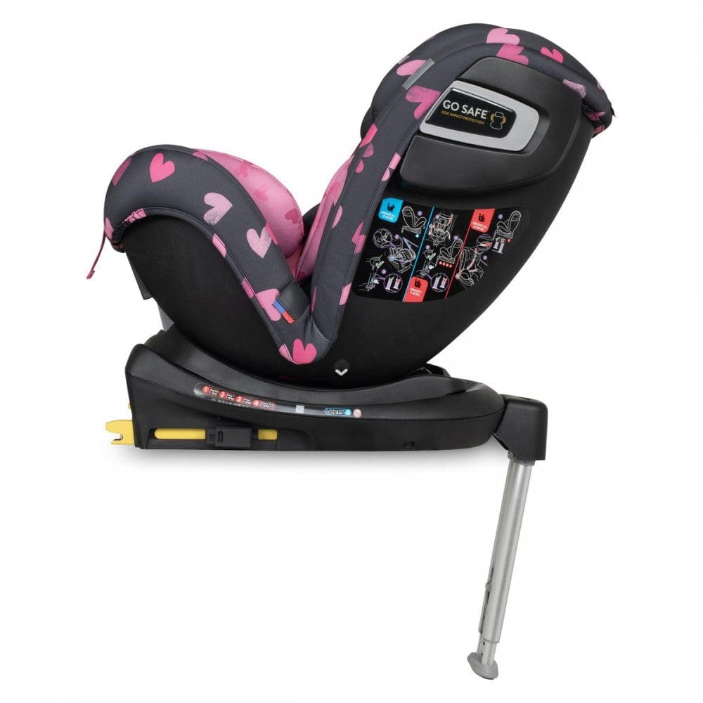 Cosatto All in All 360 Rotate Car Seat Charcoal Lighthearted Toddler Car Seats CT5903 5021645073384