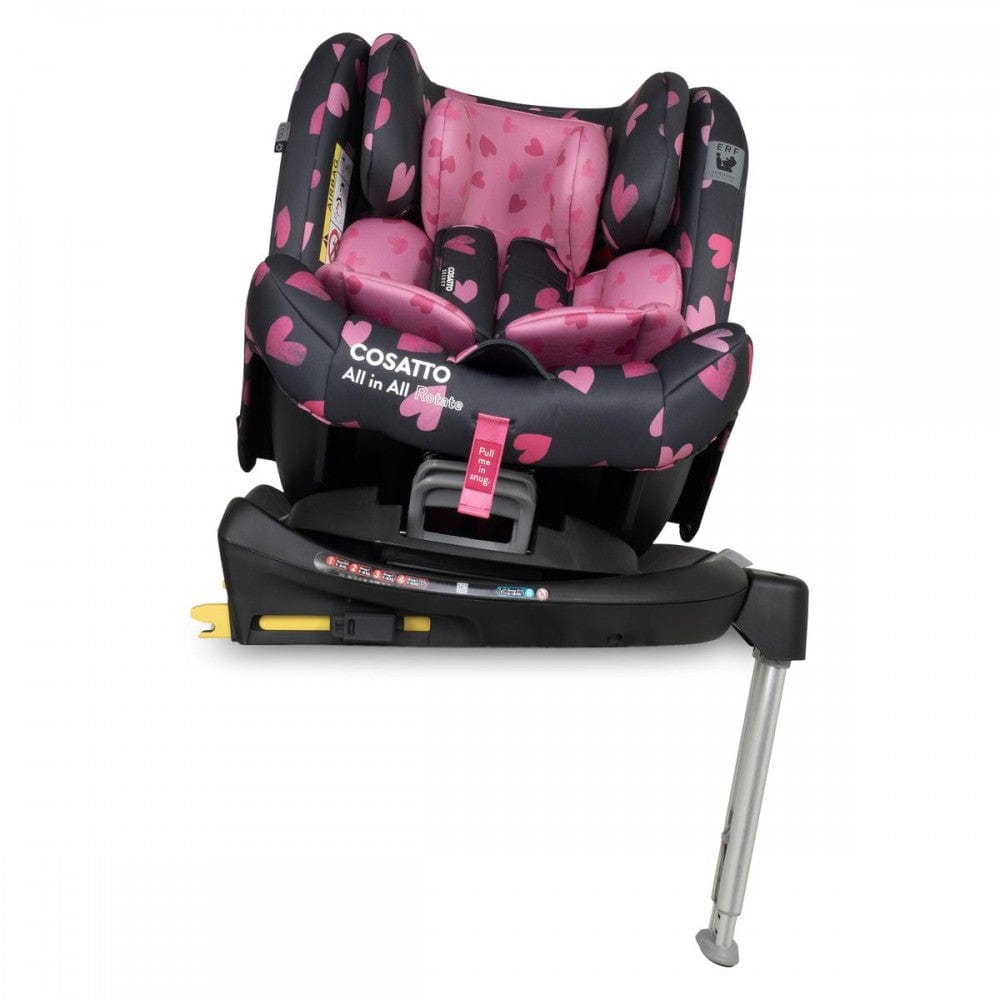 Cosatto All in All 360 Rotate Car Seat Charcoal Lighthearted Toddler Car Seats CT5903 5021645073384