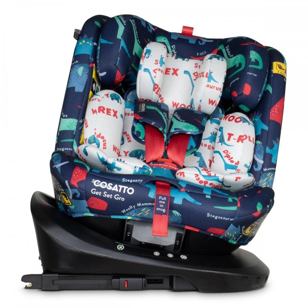 Cosatto Get Set Gro i-Size 360 Car Seat in D is For Dino Toddler Car Seats CT5829 5021645072646