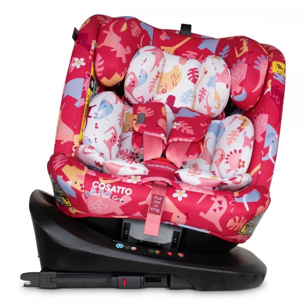 Cosatto Get Set Gro i-Size 360 Car Seat in Dino Delite Toddler Car Seats CT5885 5021645073209